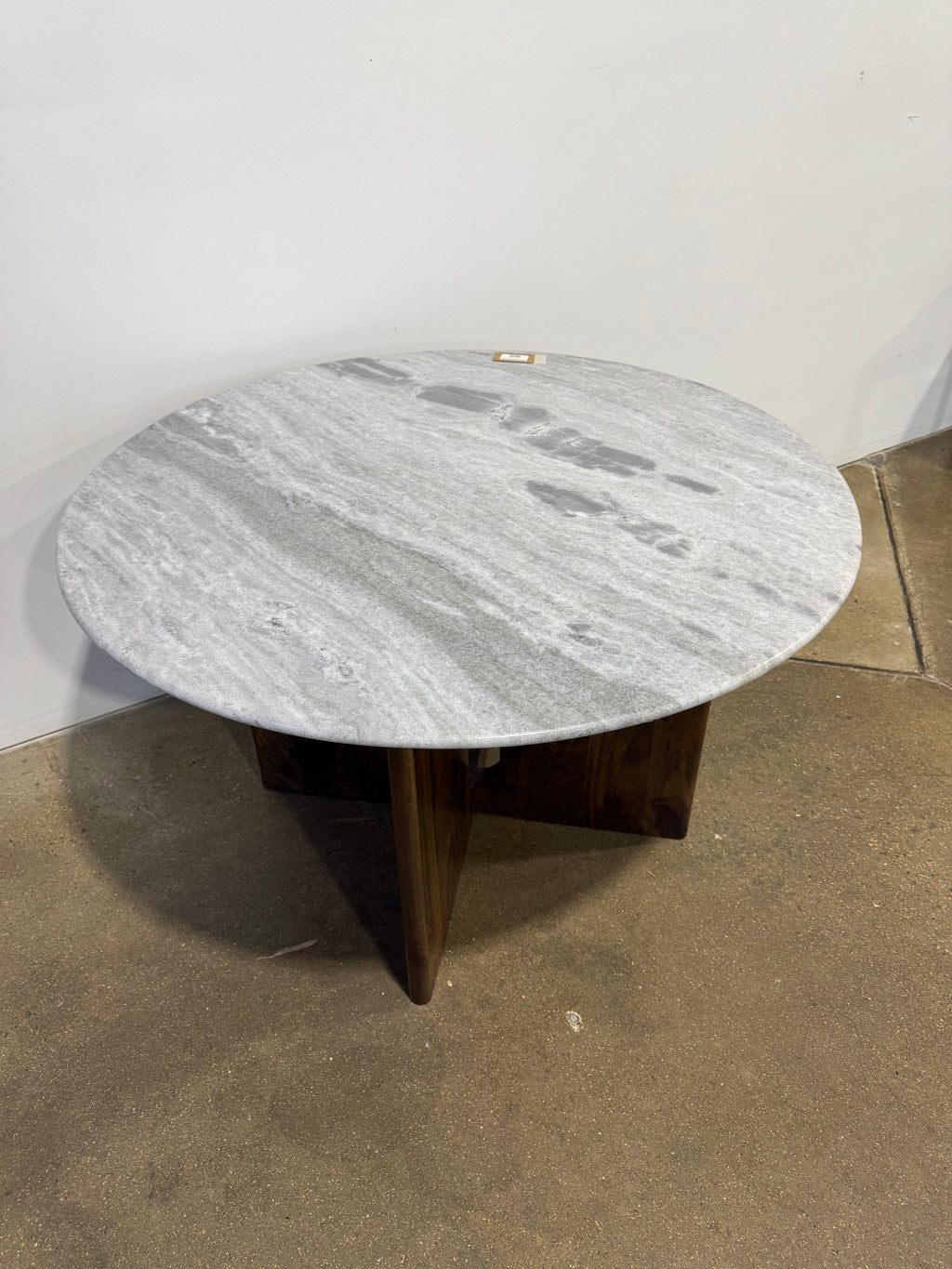 Moe's Home Collection Stanley Dining Table, White Marble