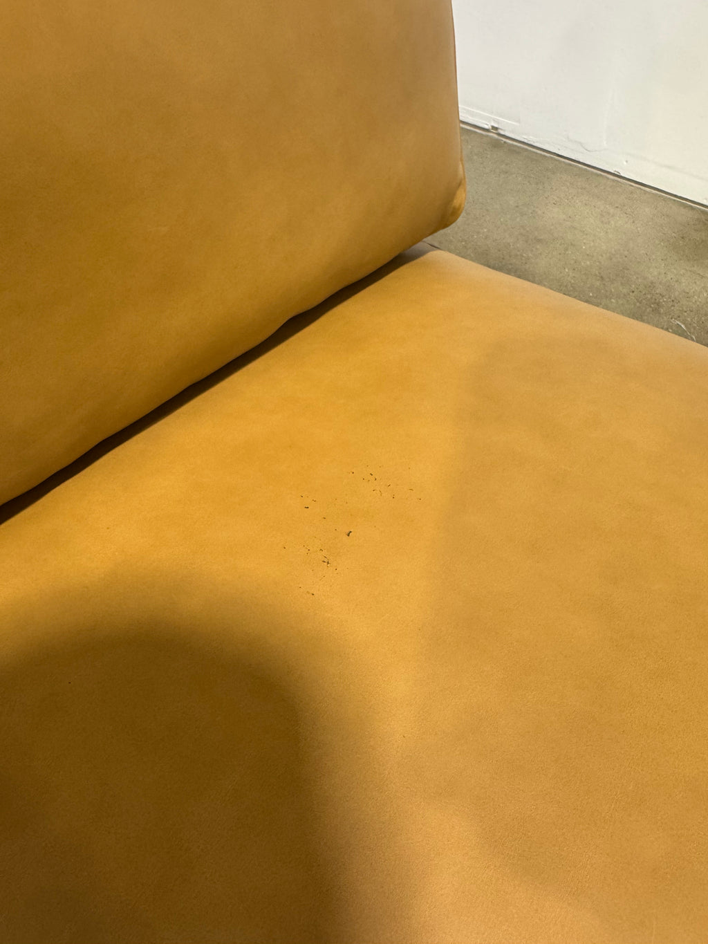 Article Timber 93" Leather Corner Sectional