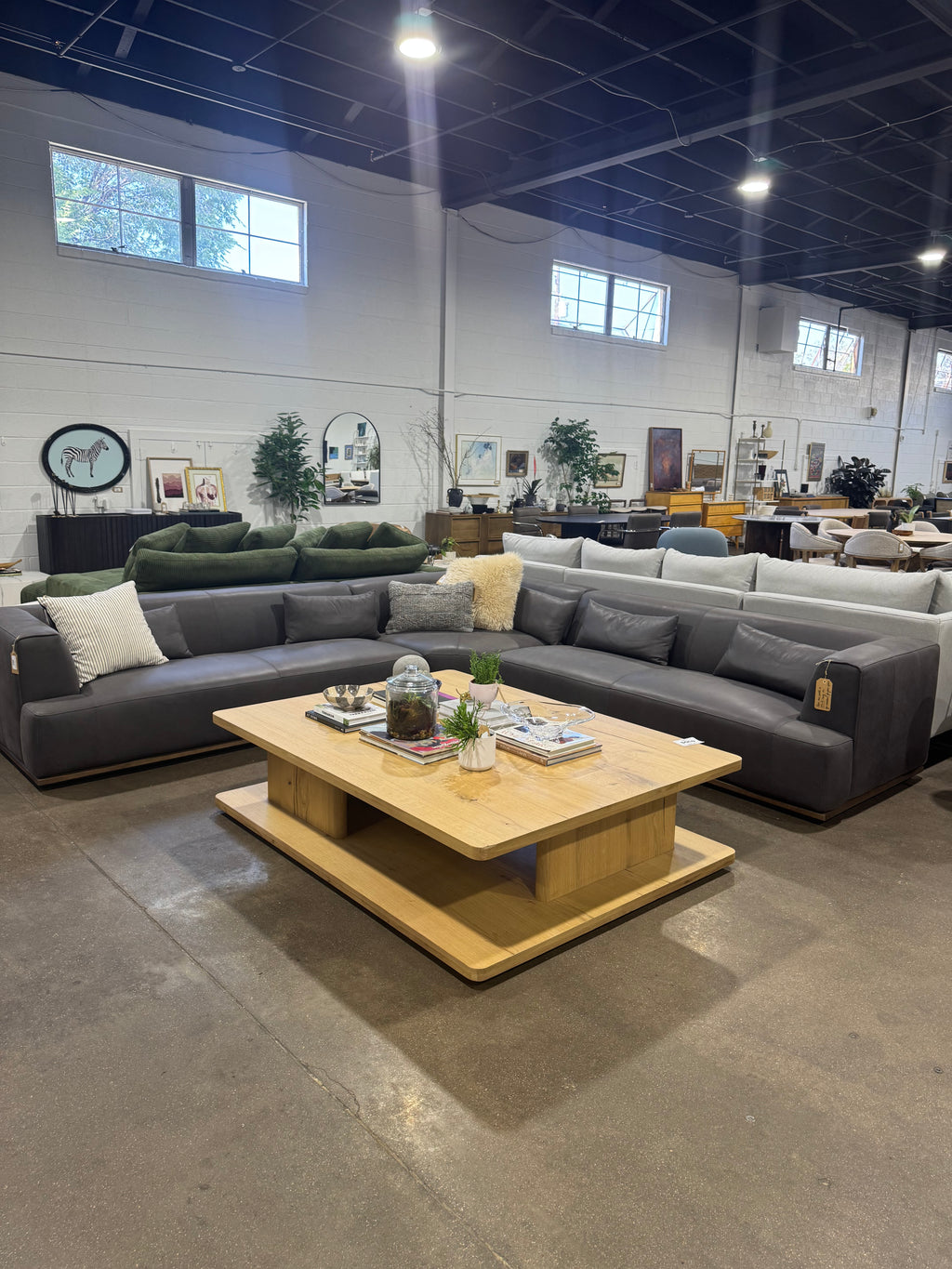 Moe's Home Collection Clove L-Shaped Sectional