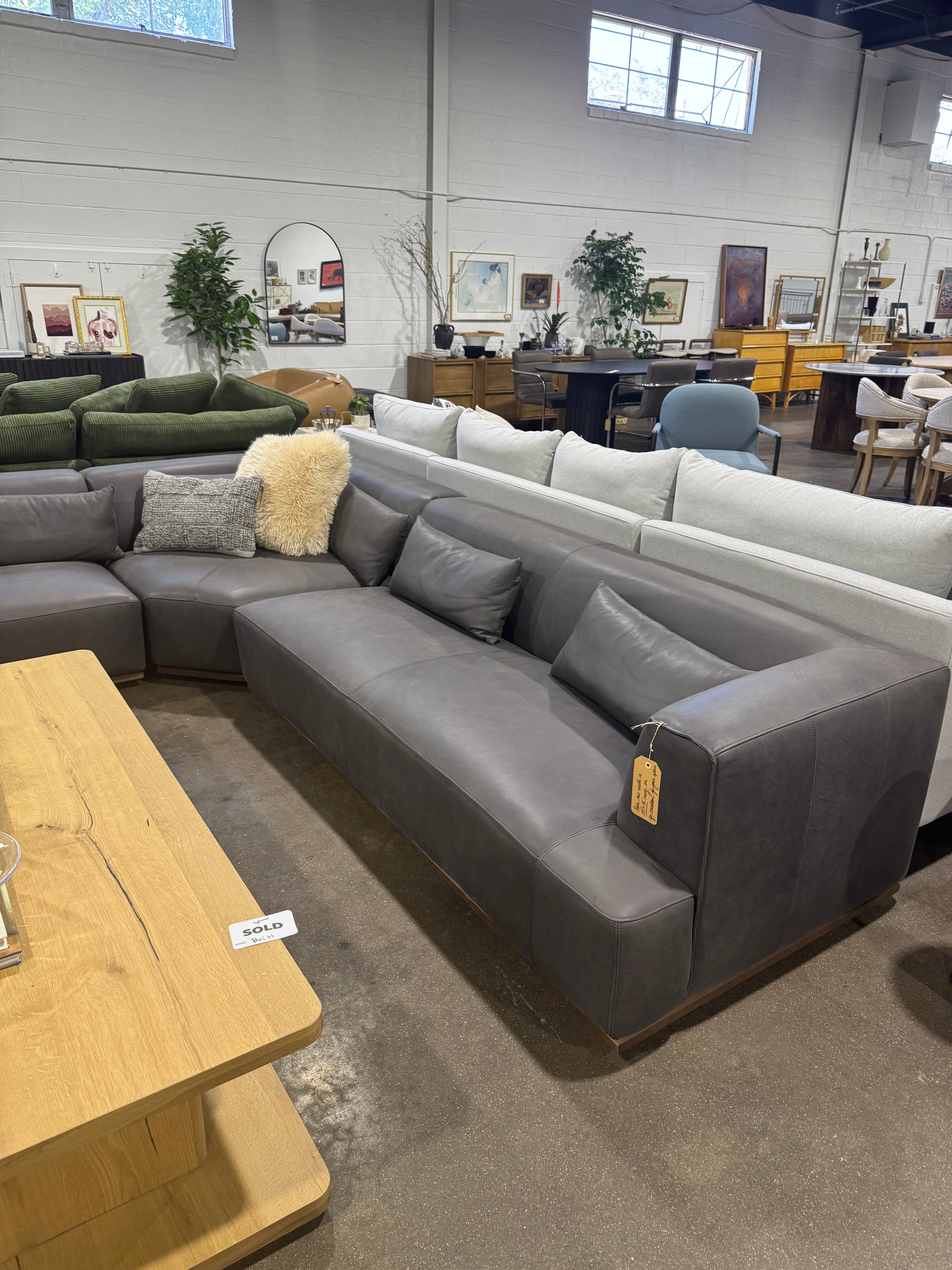 Moe's Home Collection Clove L-Shaped Sectional