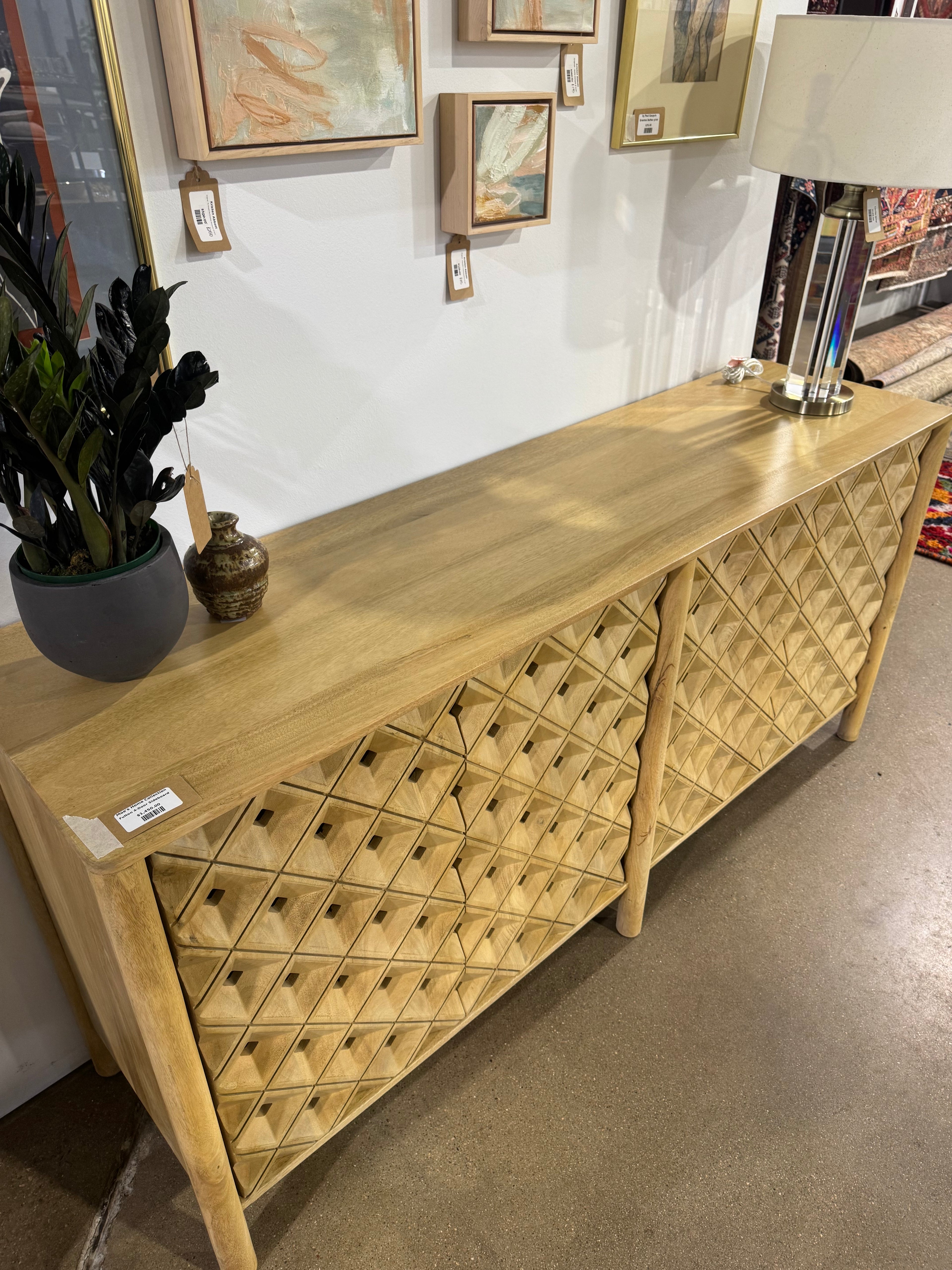 Moe's Home Collection Fulton 4-Door Sideboard