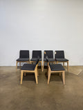 Moe's Home Collection Deco Dining Chair, Dark Grey