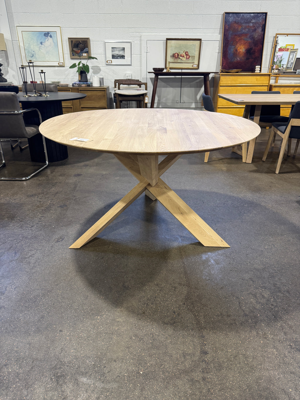 Ethnicraft Comet Dining Table 54" (AS-IS)