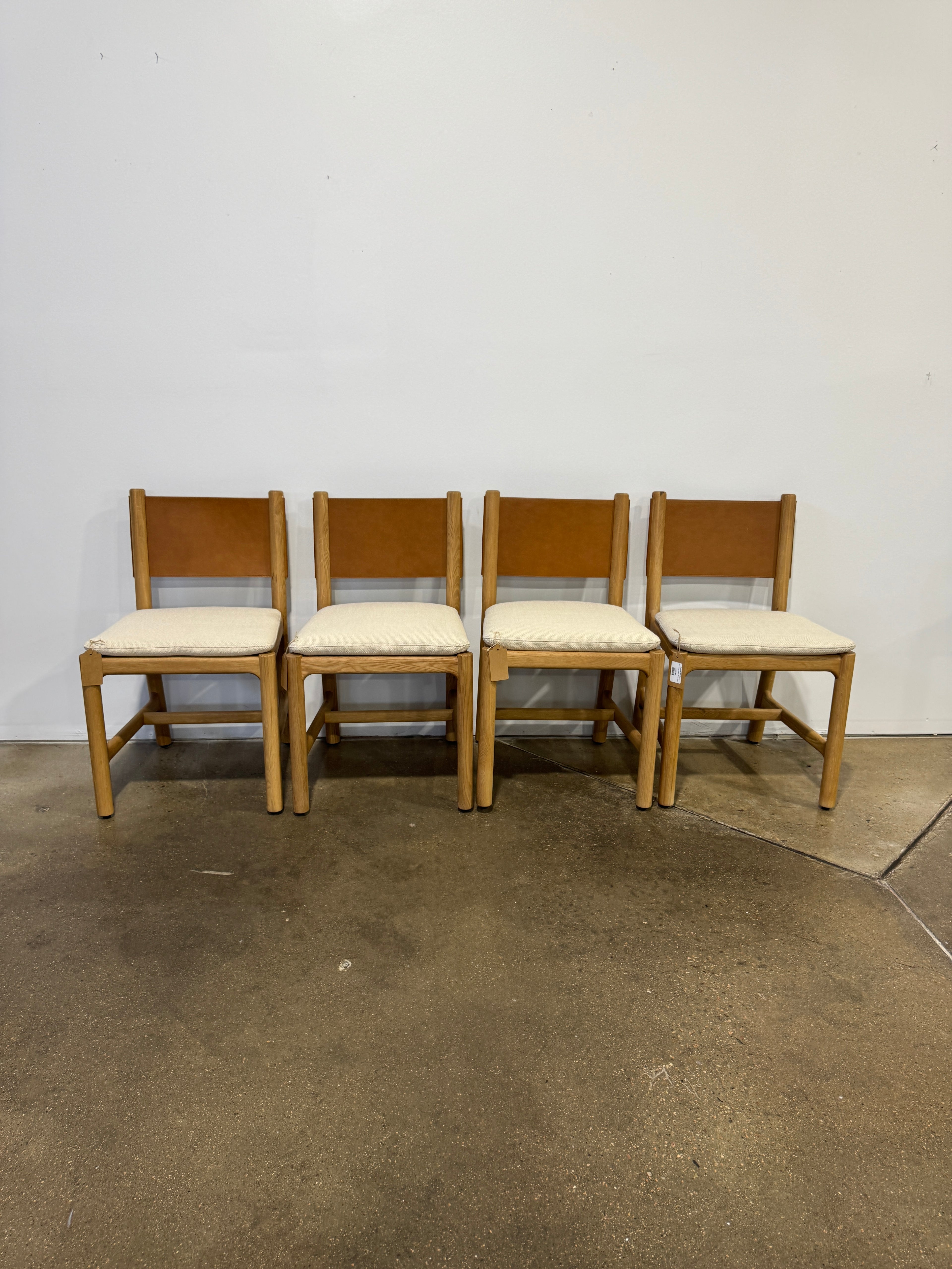 Denver Modern Avon Dining Chair - Woven Seat