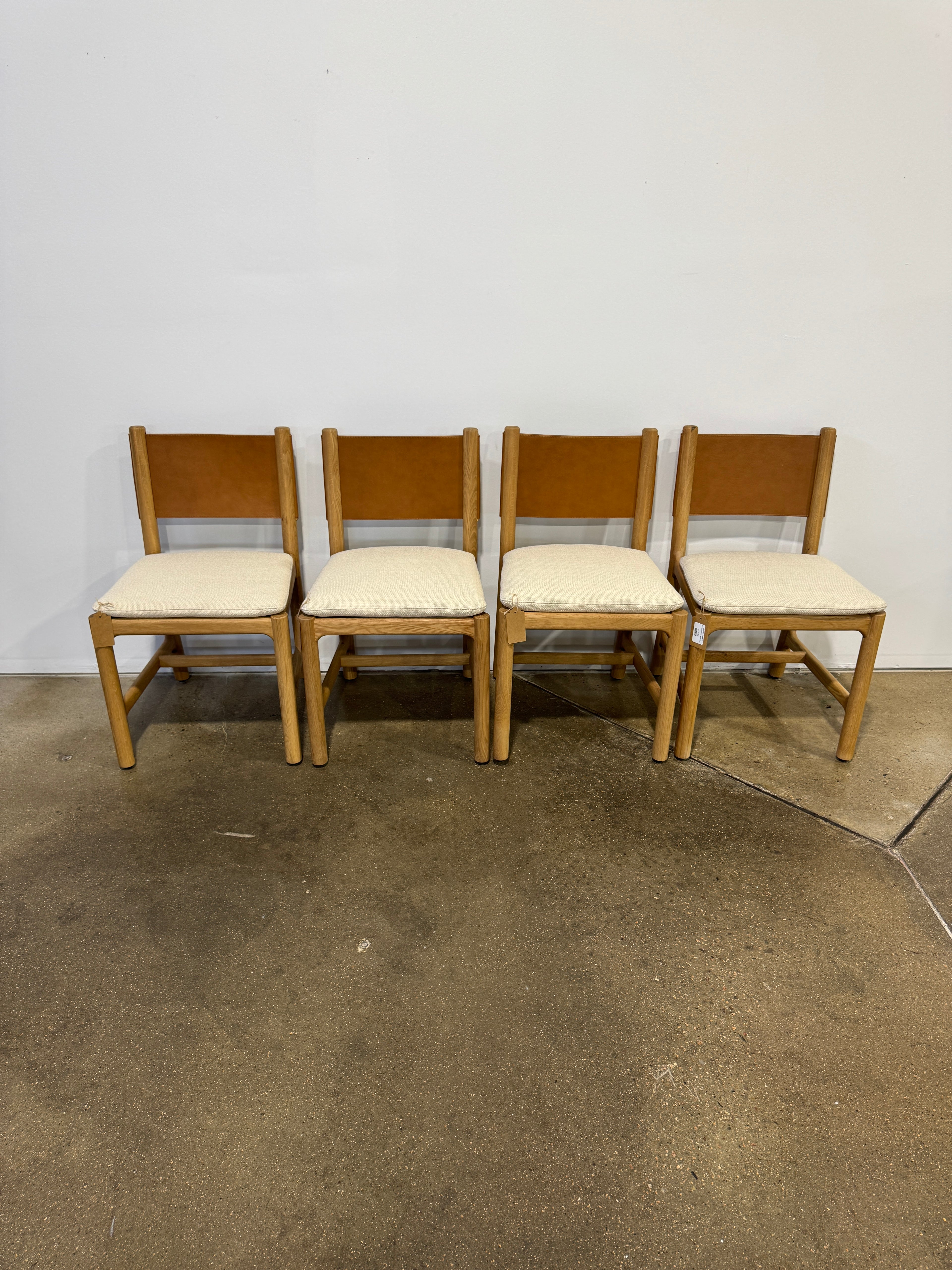 Denver Modern Avon Dining Chair - Woven Seat