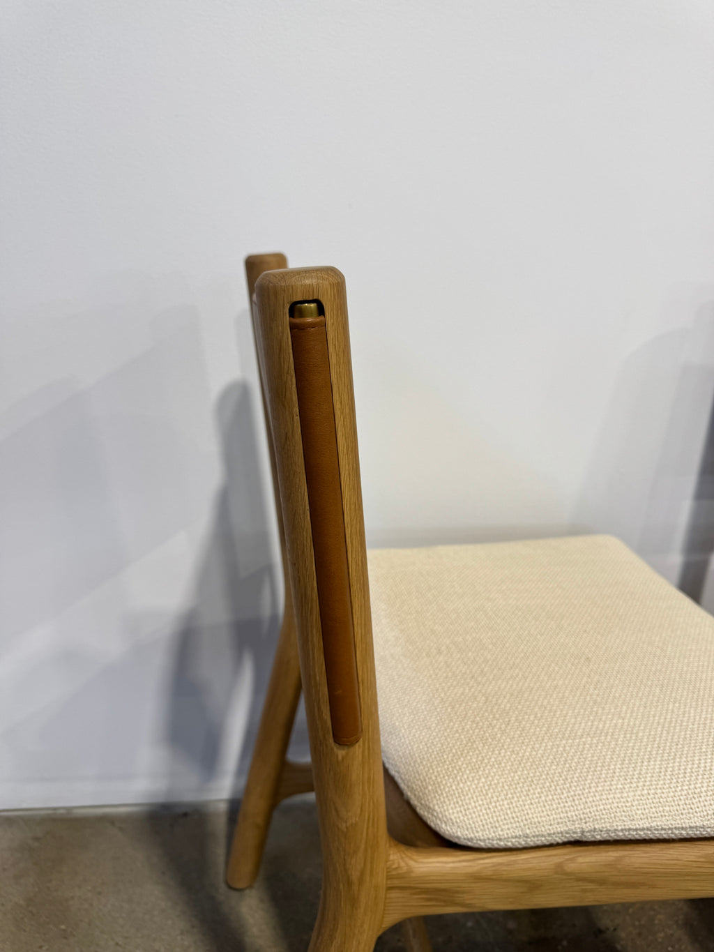 Denver Modern Avon Dining Chair - Woven Seat