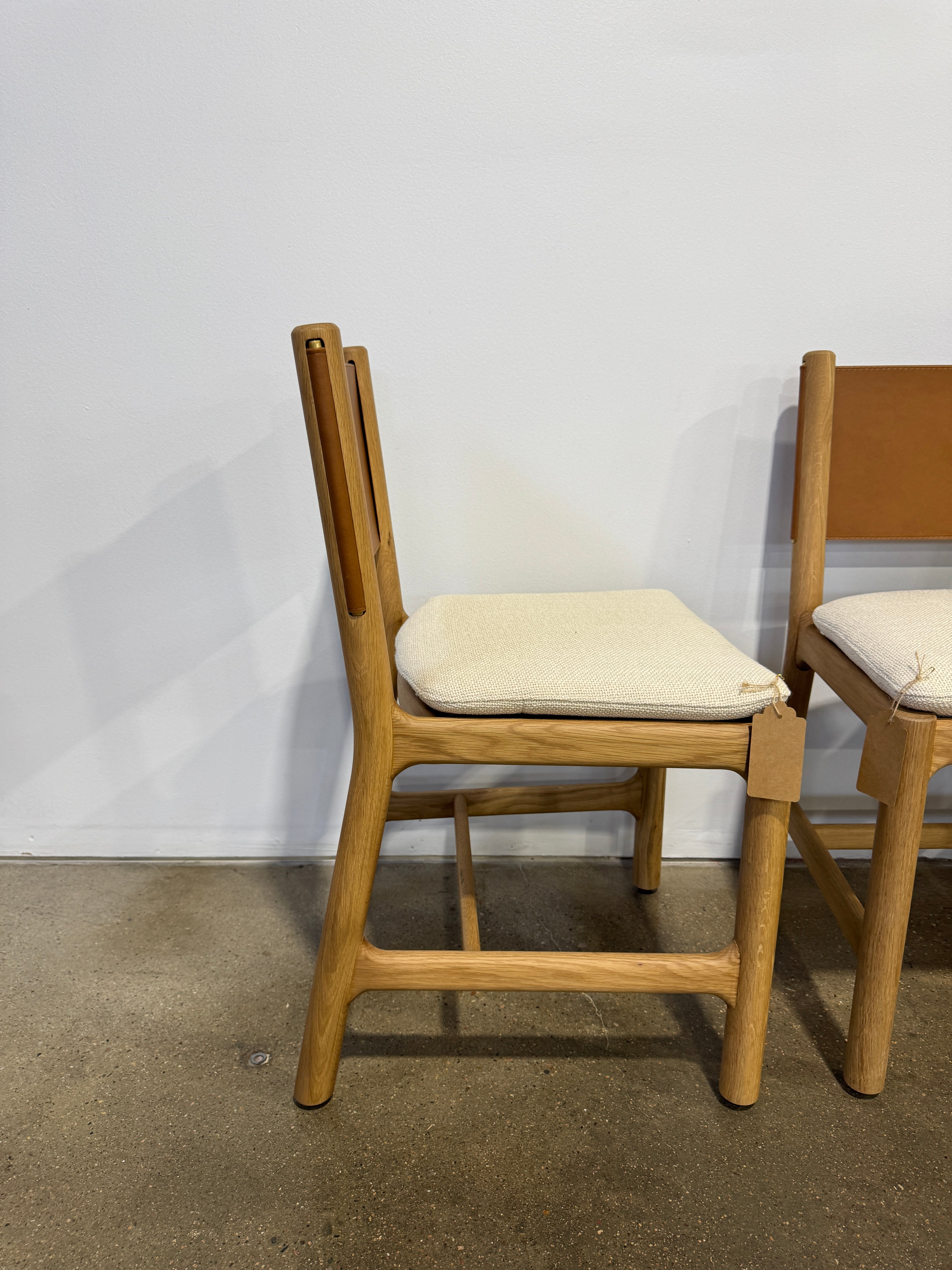 Denver Modern Avon Dining Chair - Woven Seat