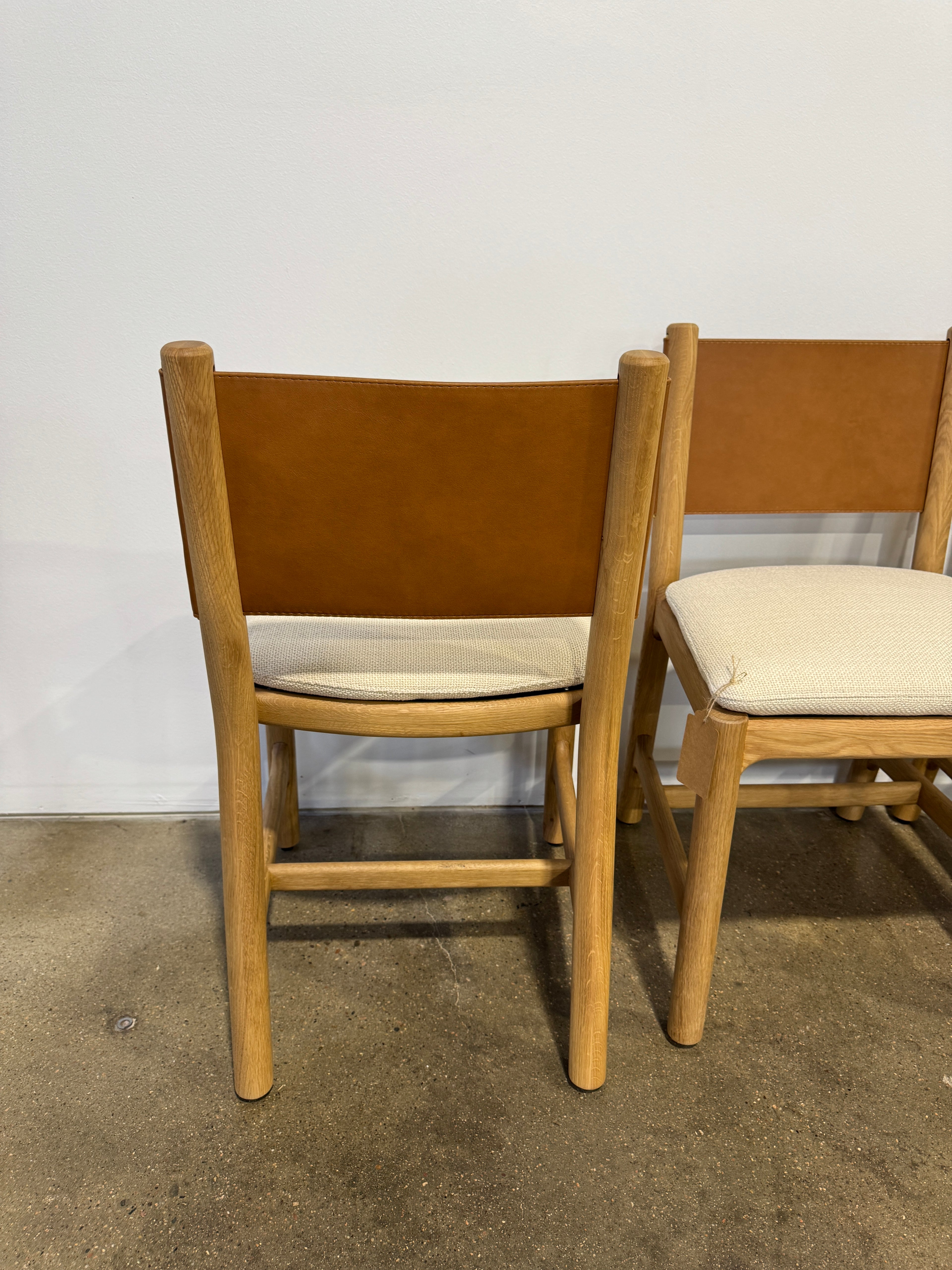 Denver Modern Avon Dining Chair - Woven Seat