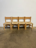 House Of Leon Nonna Dining Chair (set of 4)-Warm Oak