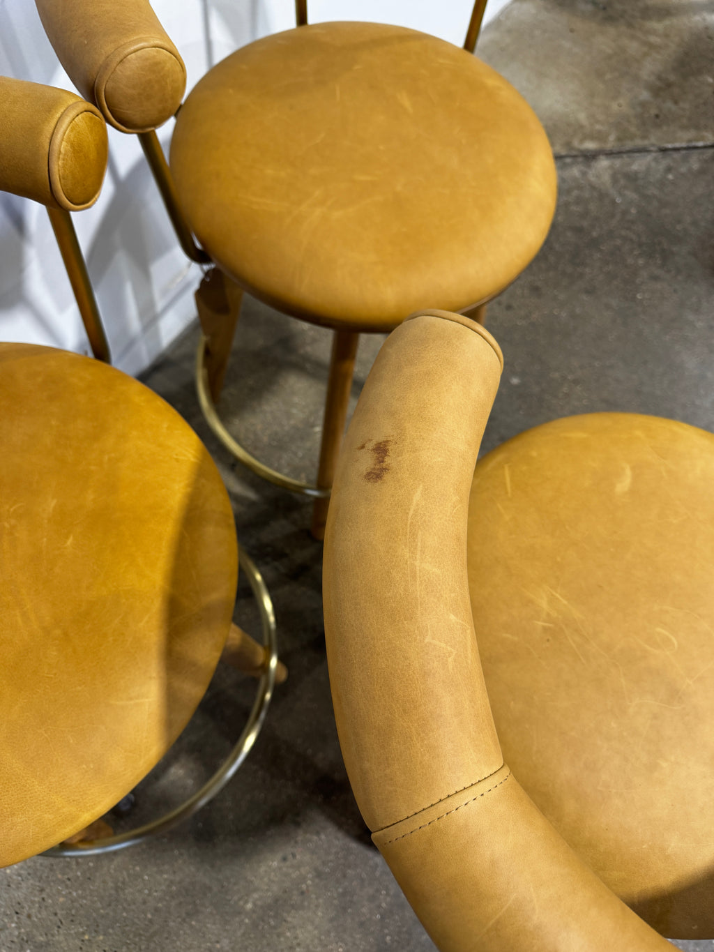 Denver Modern Keystone Swivel Counter Stool