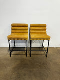 Denver Modern Vail Bar Stool-Maple Leather