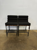 Denver Modern Vail Counter Stool - Charcoal Boucle