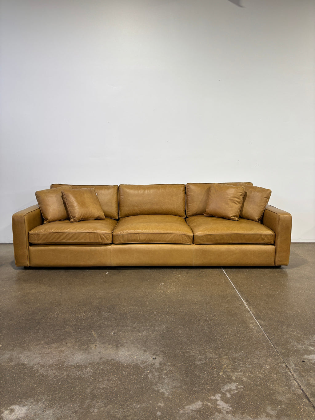 Interior Define James 3 Seat Sofa - Leather