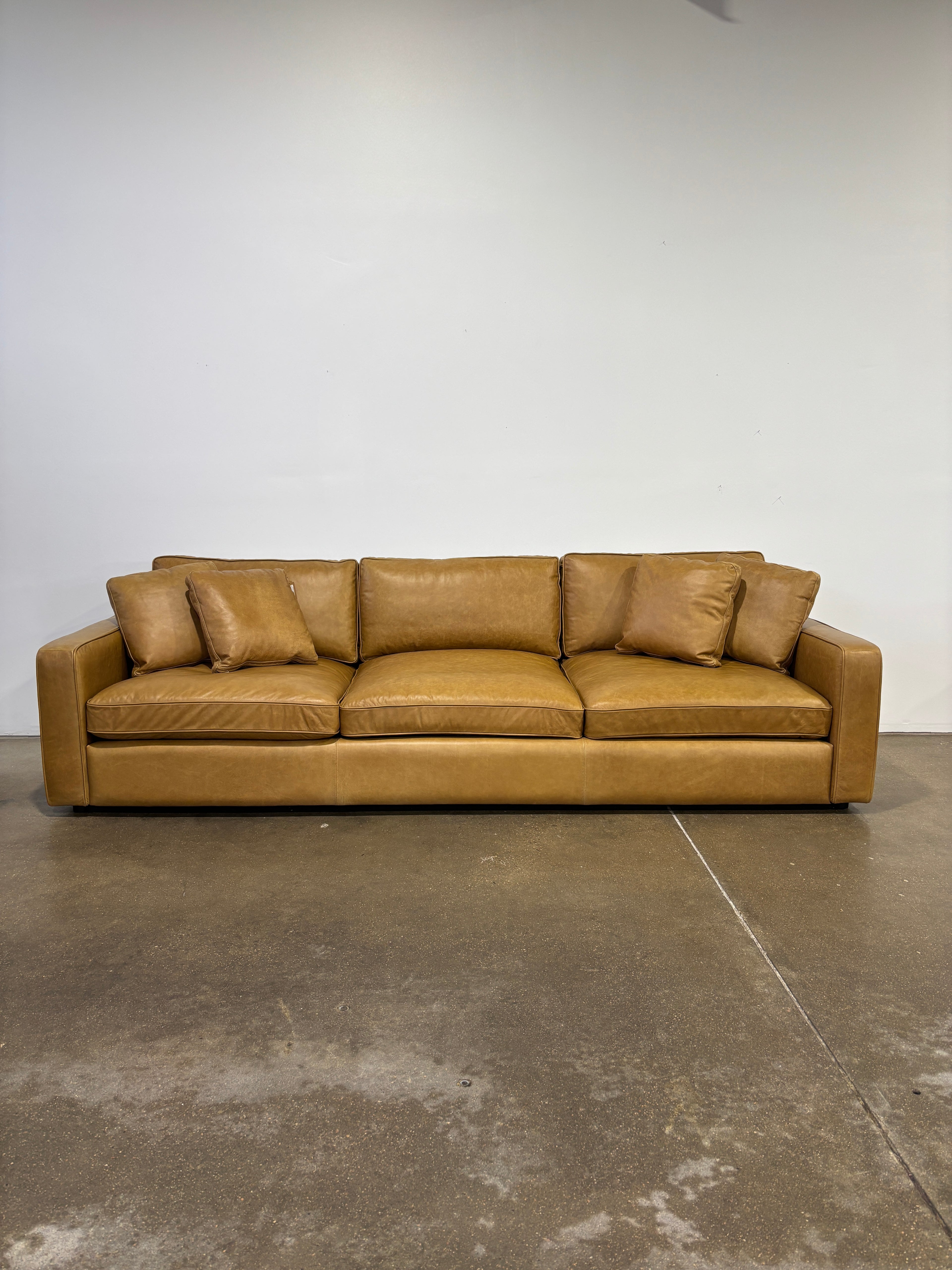 Interior Define James 3 Seat Sofa - Leather