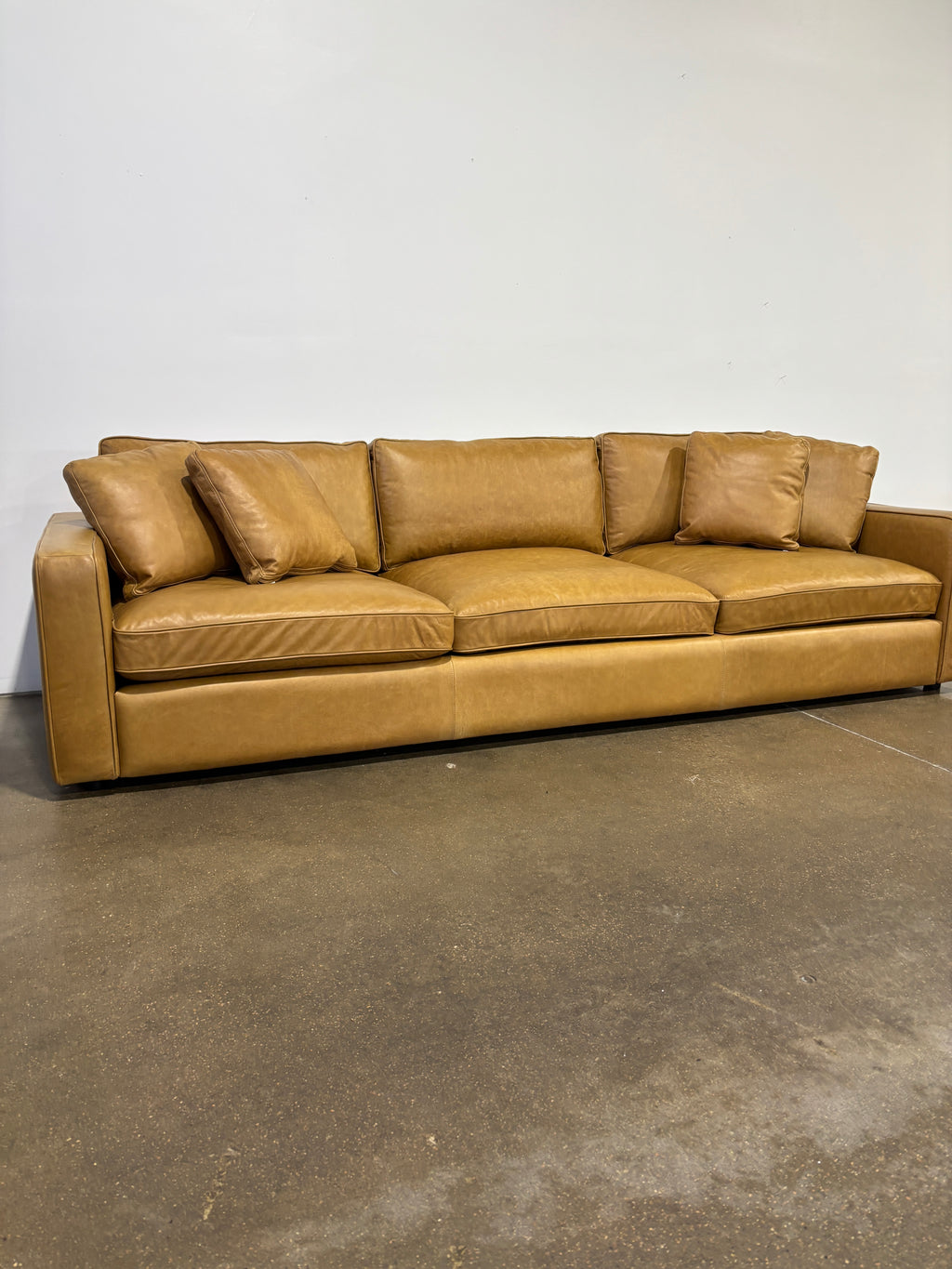 Interior Define James 3 Seat Sofa - Leather