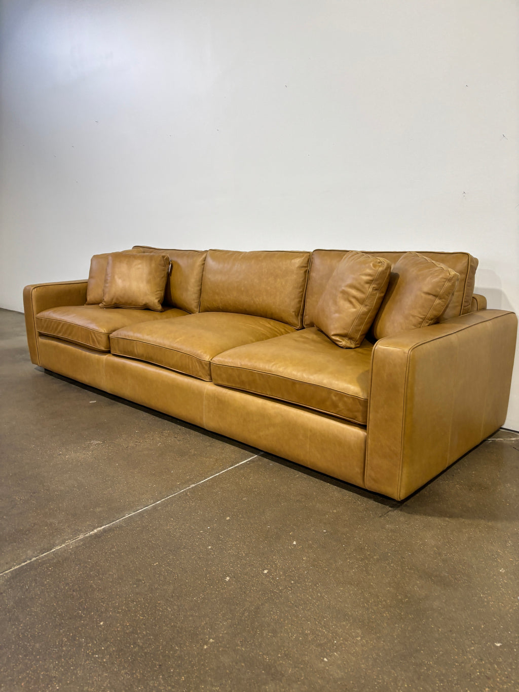 Interior Define James 3 Seat Sofa - Leather