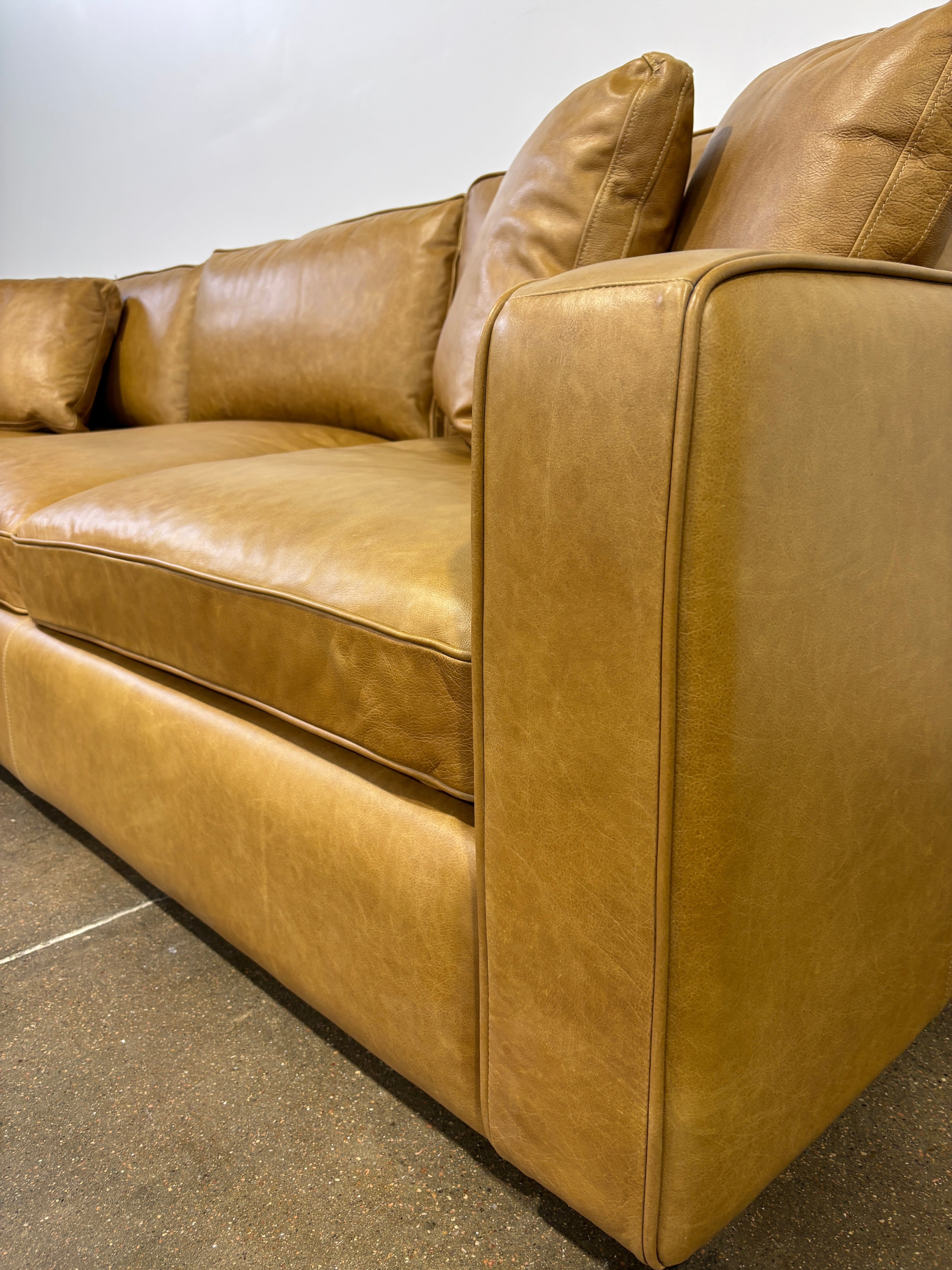 Interior Define James 3 Seat Sofa - Leather