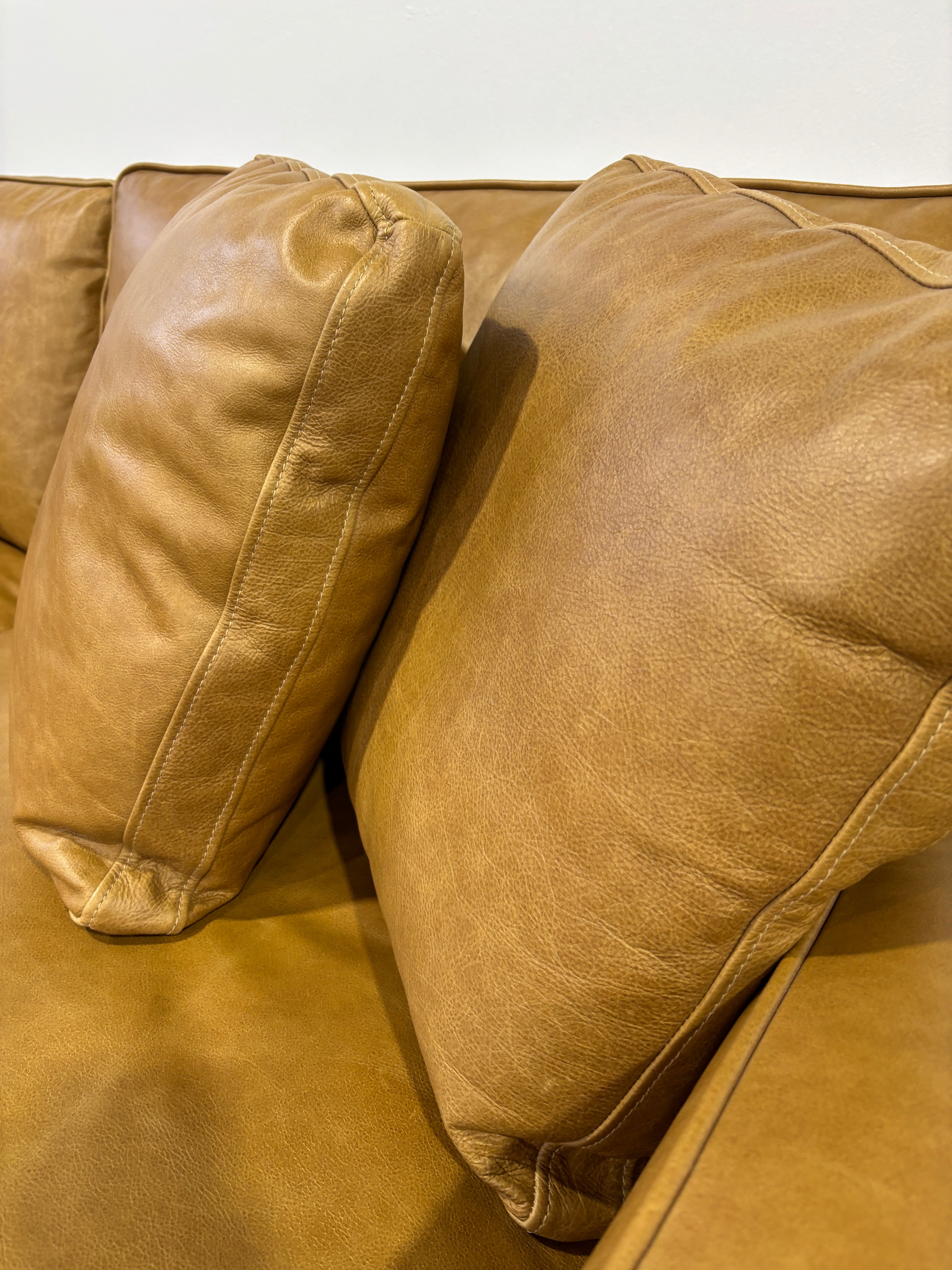 Interior Define James 3 Seat Sofa - Leather