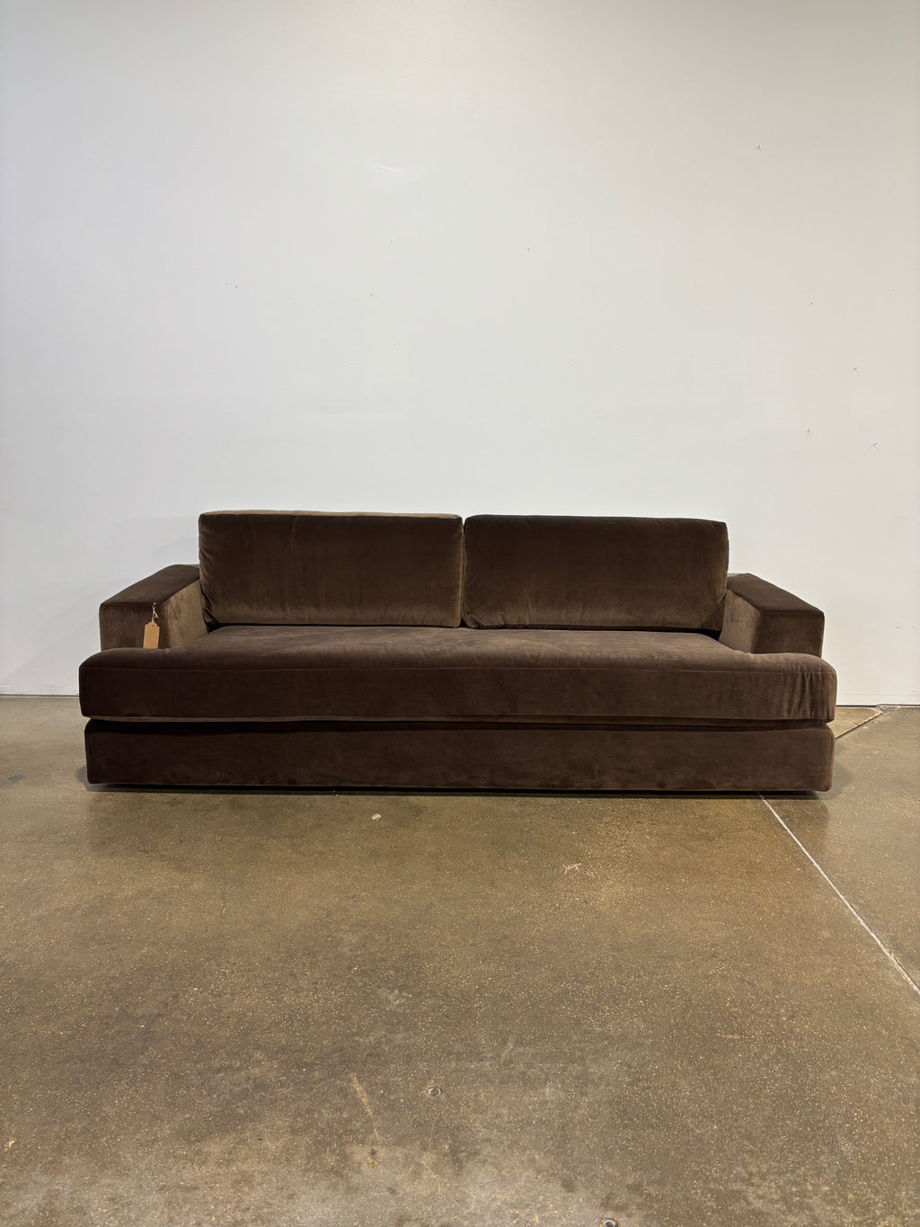 Interior Define Lee 2-Seat Sofa - Brown