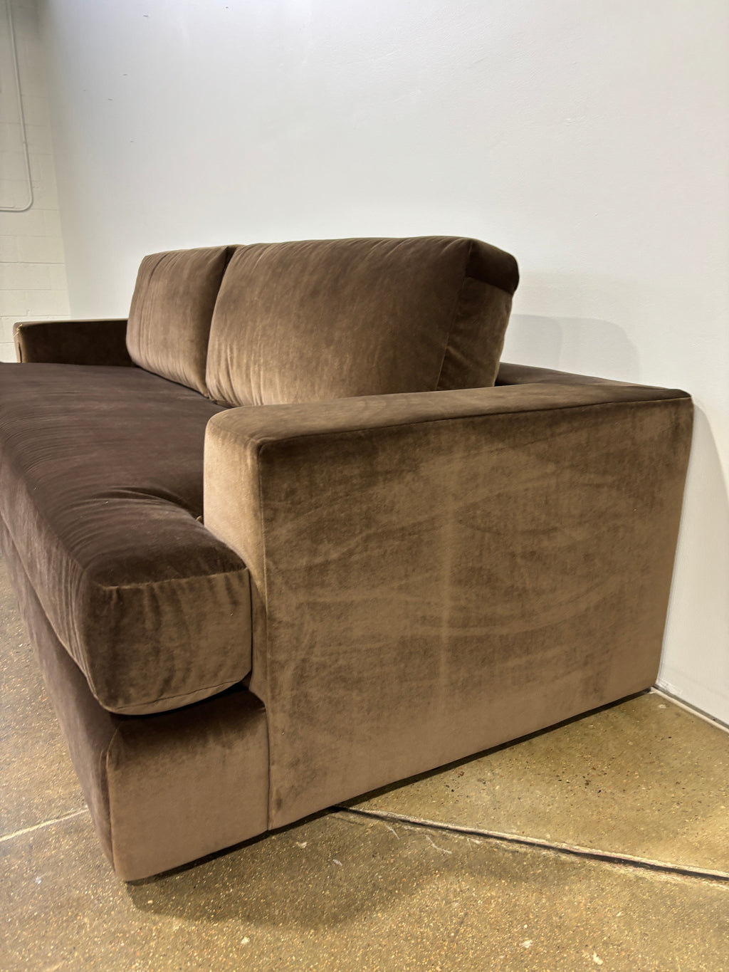 Interior Define Lee 2-Seat Sofa - Brown