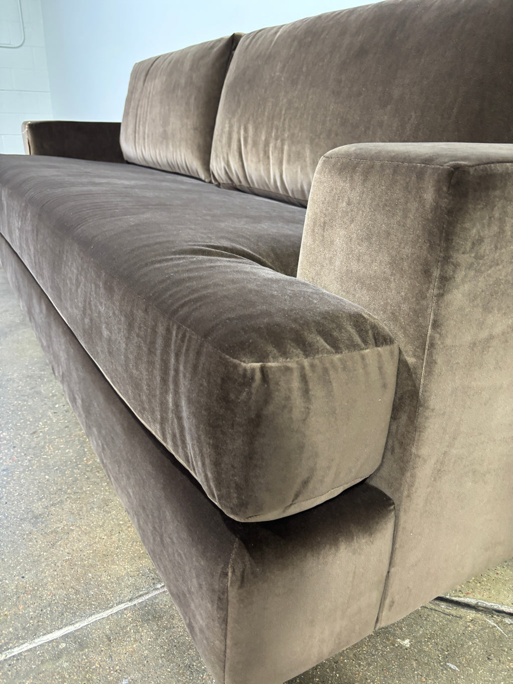 Interior Define Lee 2-Seat Sofa - Brown