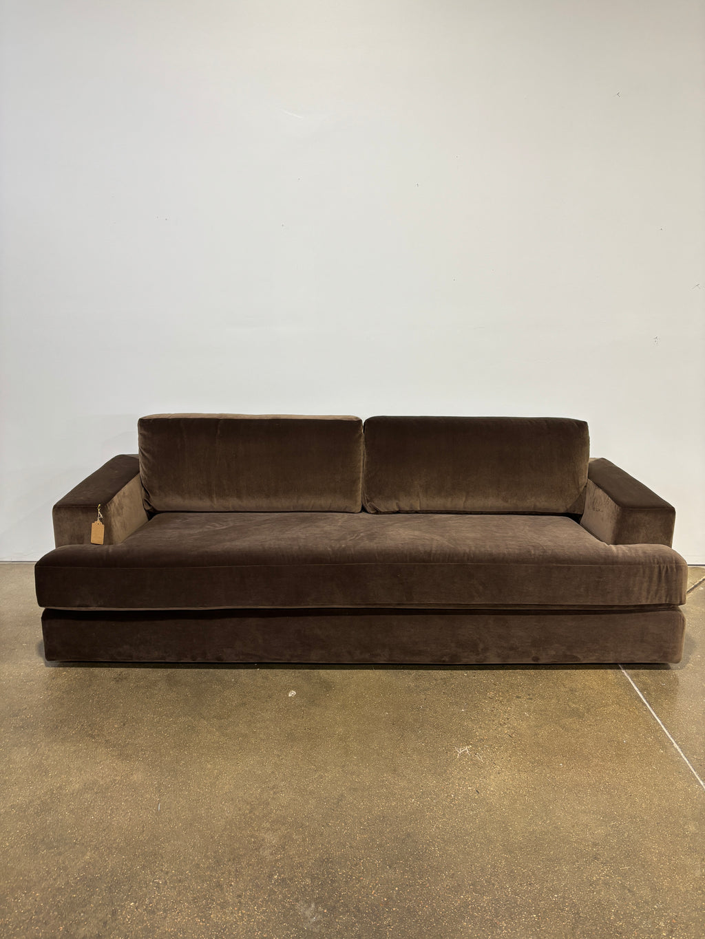 Interior Define Lee 2-Seat Sofa - Brown