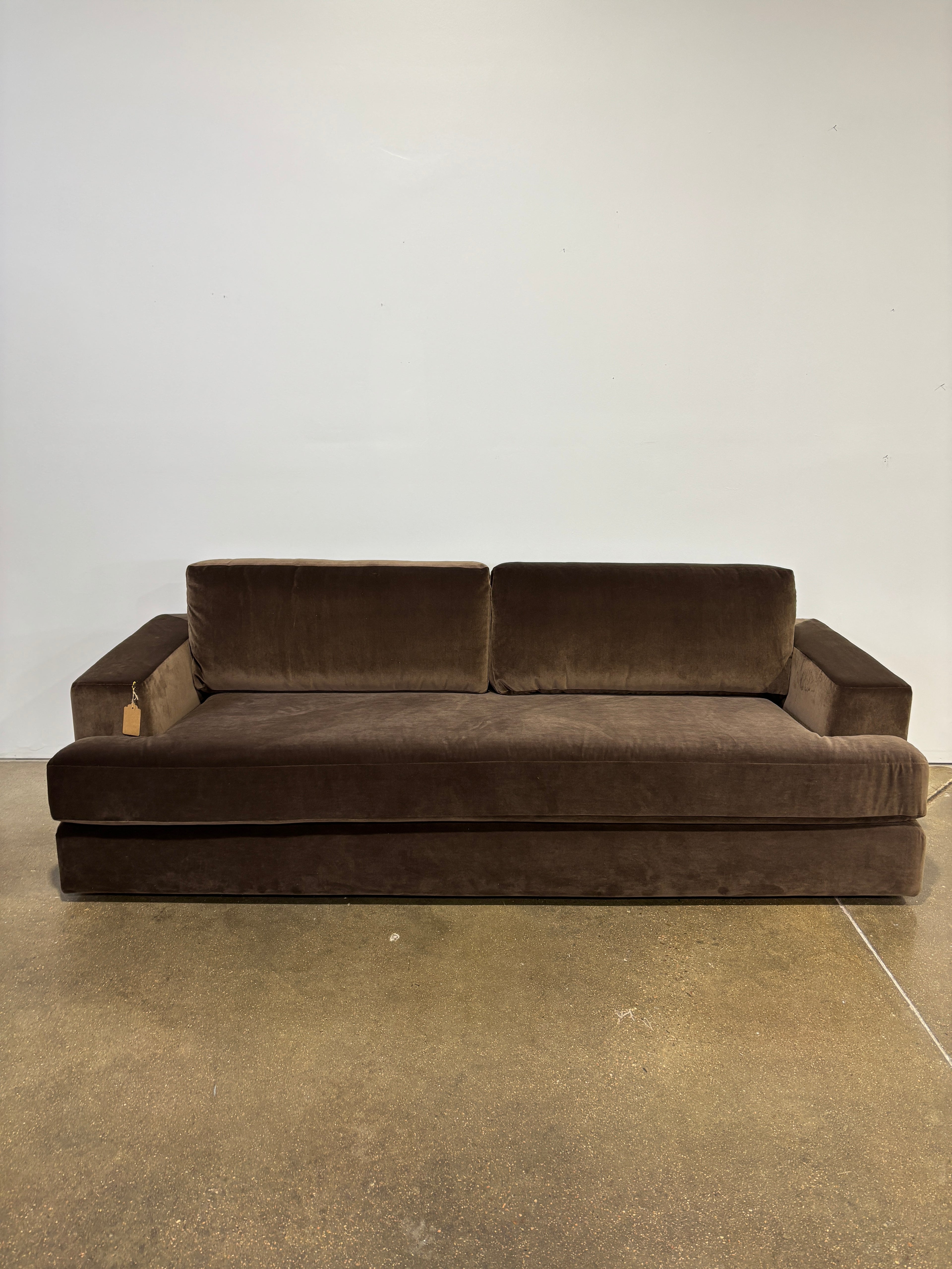 Interior Define Lee 2-Seat Sofa - Brown