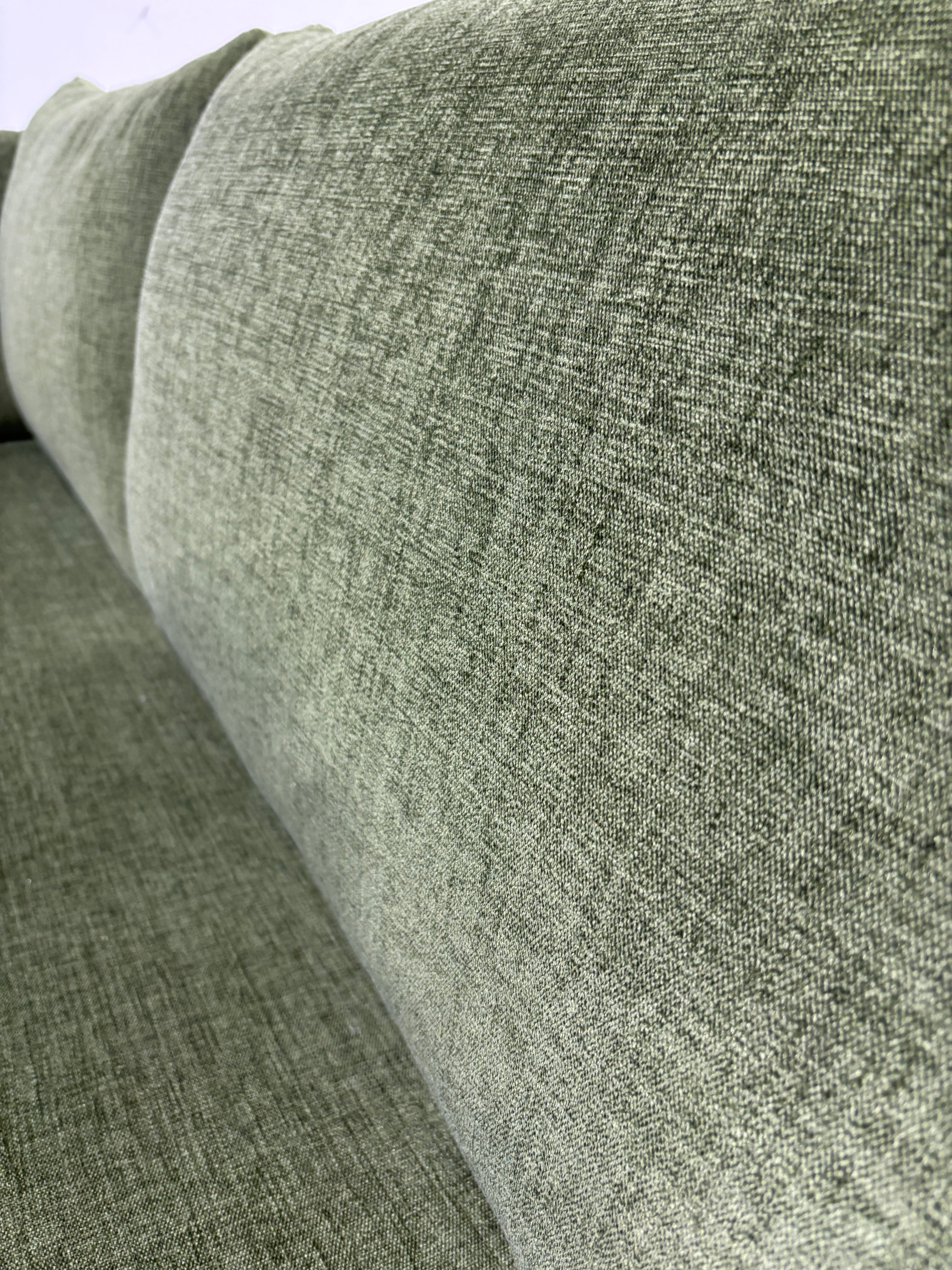 Interior Define Sloan 3-Seat Bumper Sectional - Green