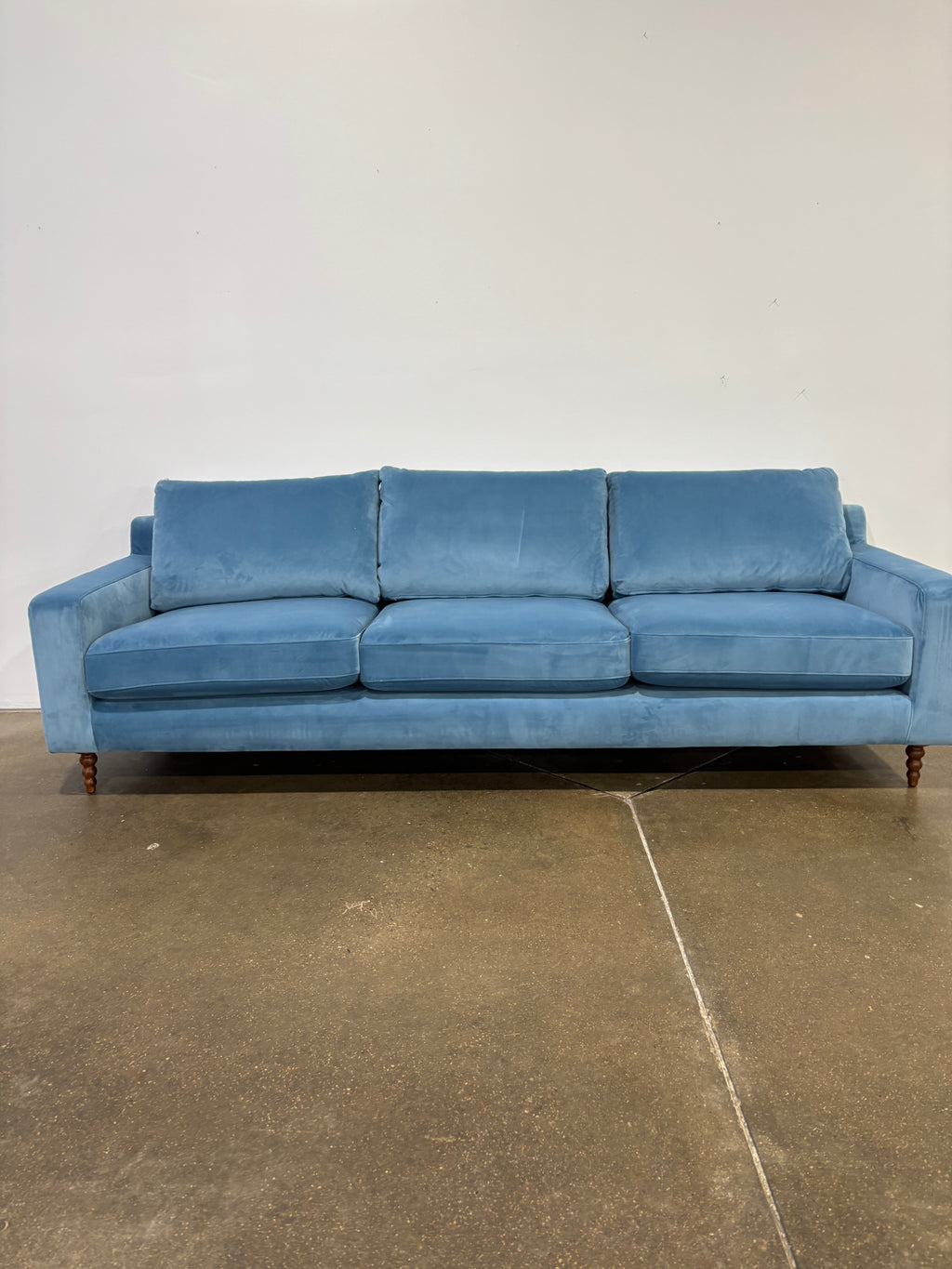 Interior Define Sloan Sofa - 3 Seat - Light Blue
