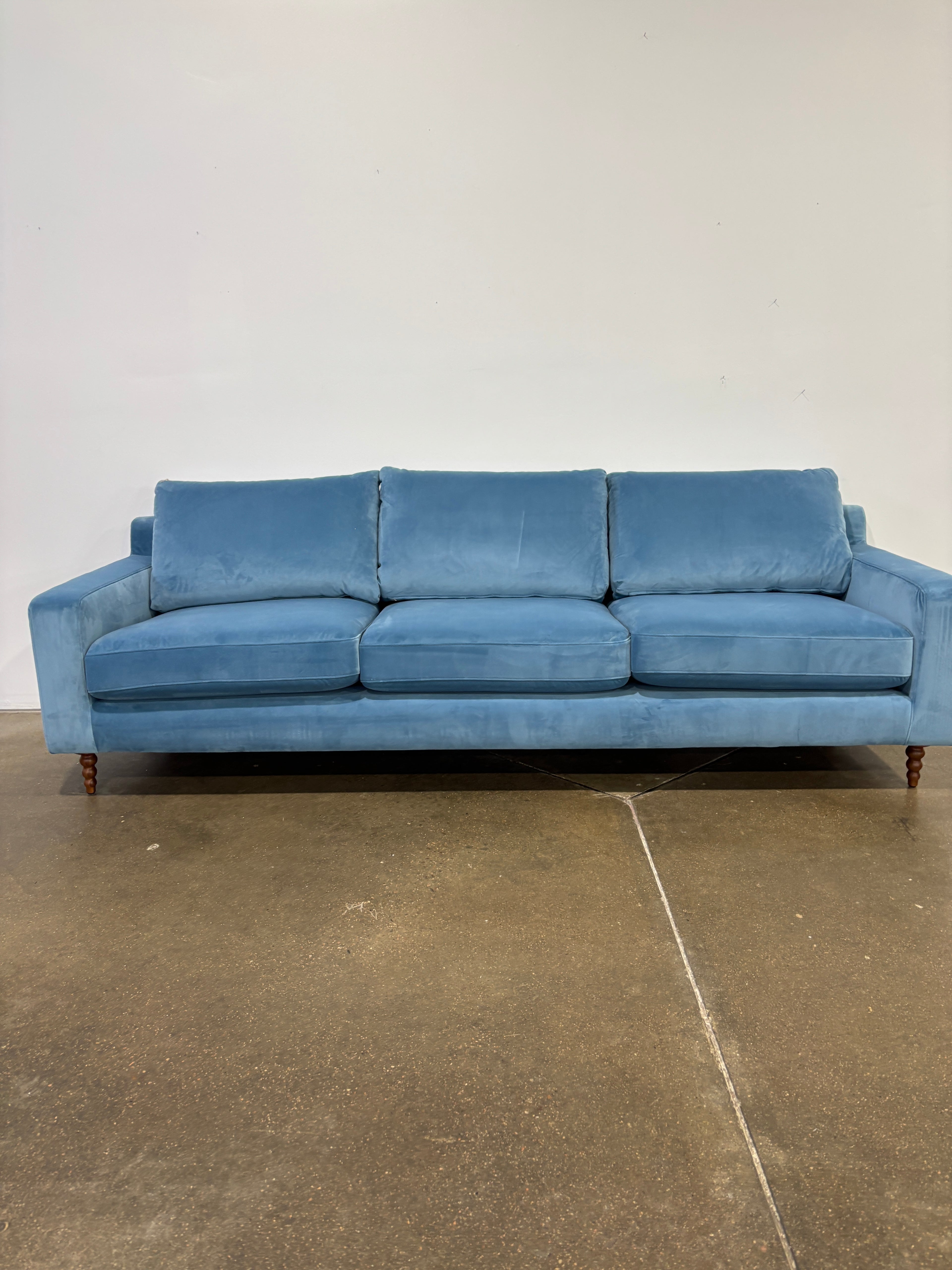 Interior Define Sloan Sofa - 3 Seat - Light Blue