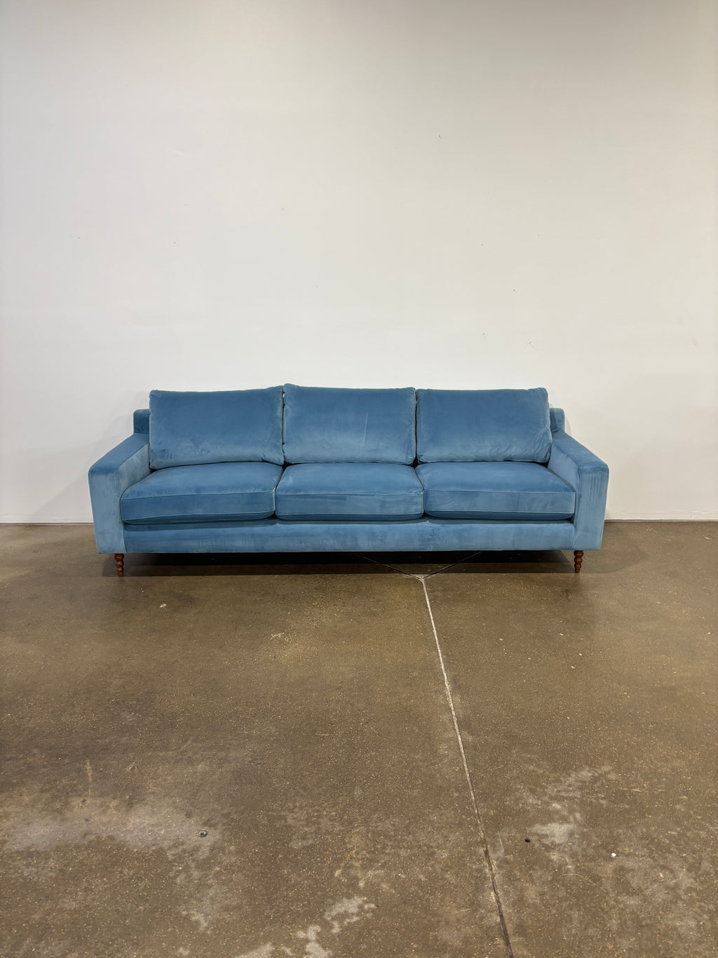 Interior Define Sloan Sofa - 3 Seat - Light Blue