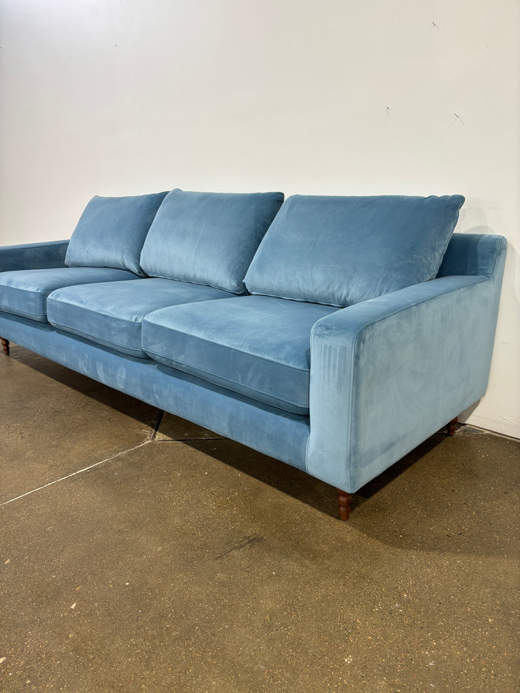 Interior Define Sloan Sofa - 3 Seat - Light Blue