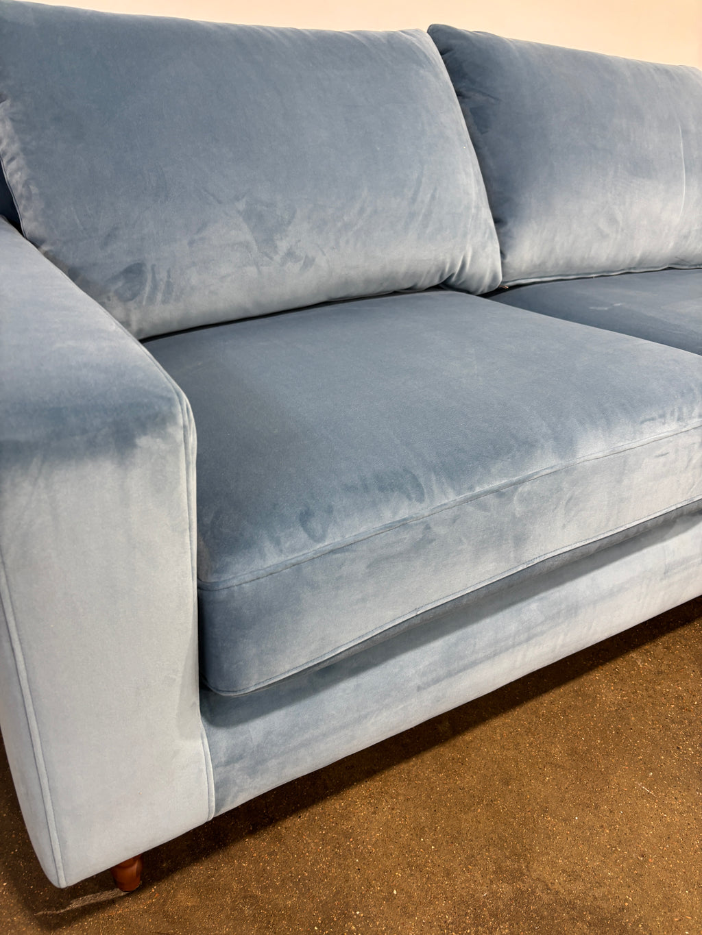 Interior Define Sloan Sofa - 3 Seat - Light Blue