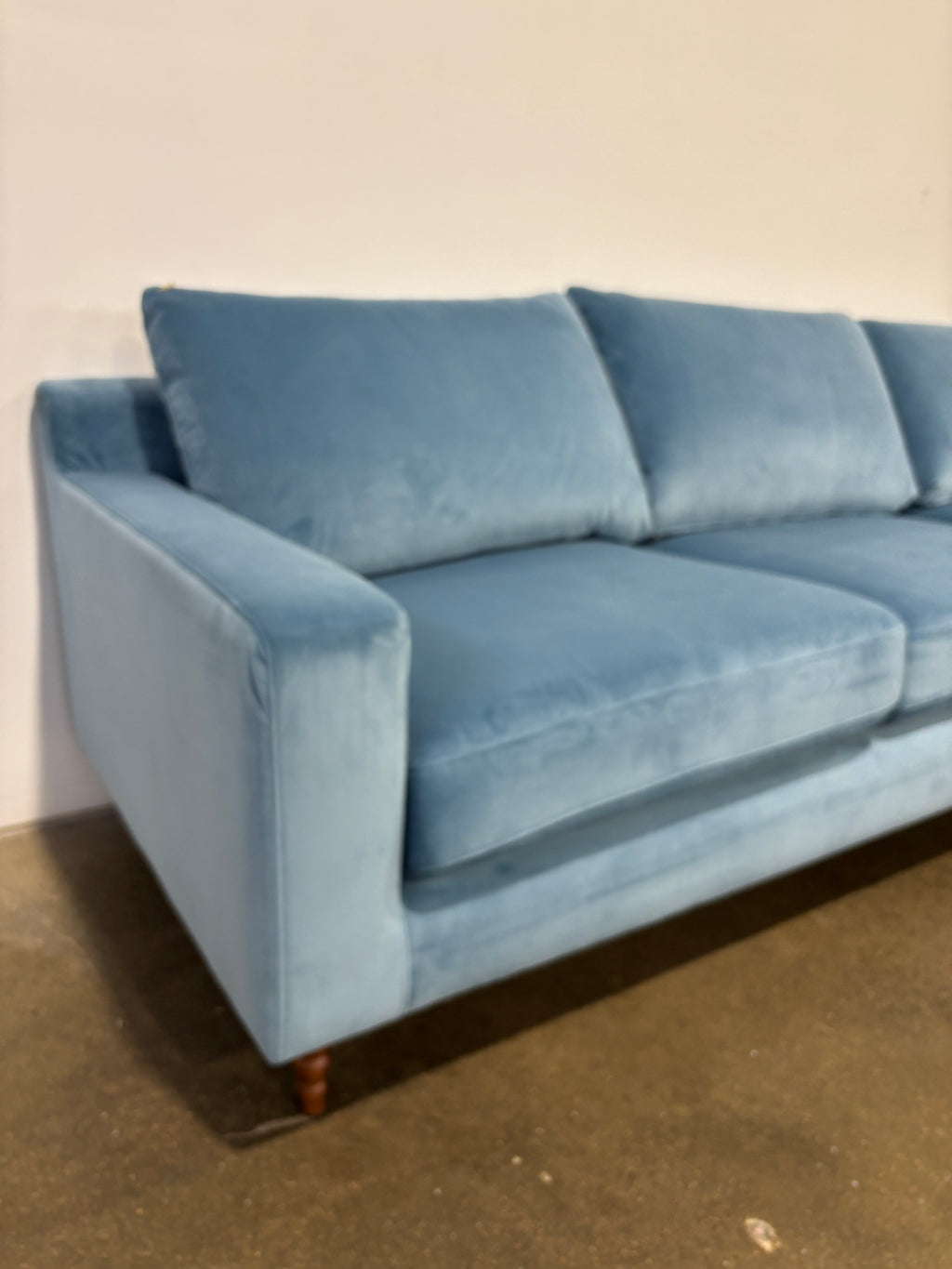 Interior Define Sloan Sofa - 3 Seat - Light Blue