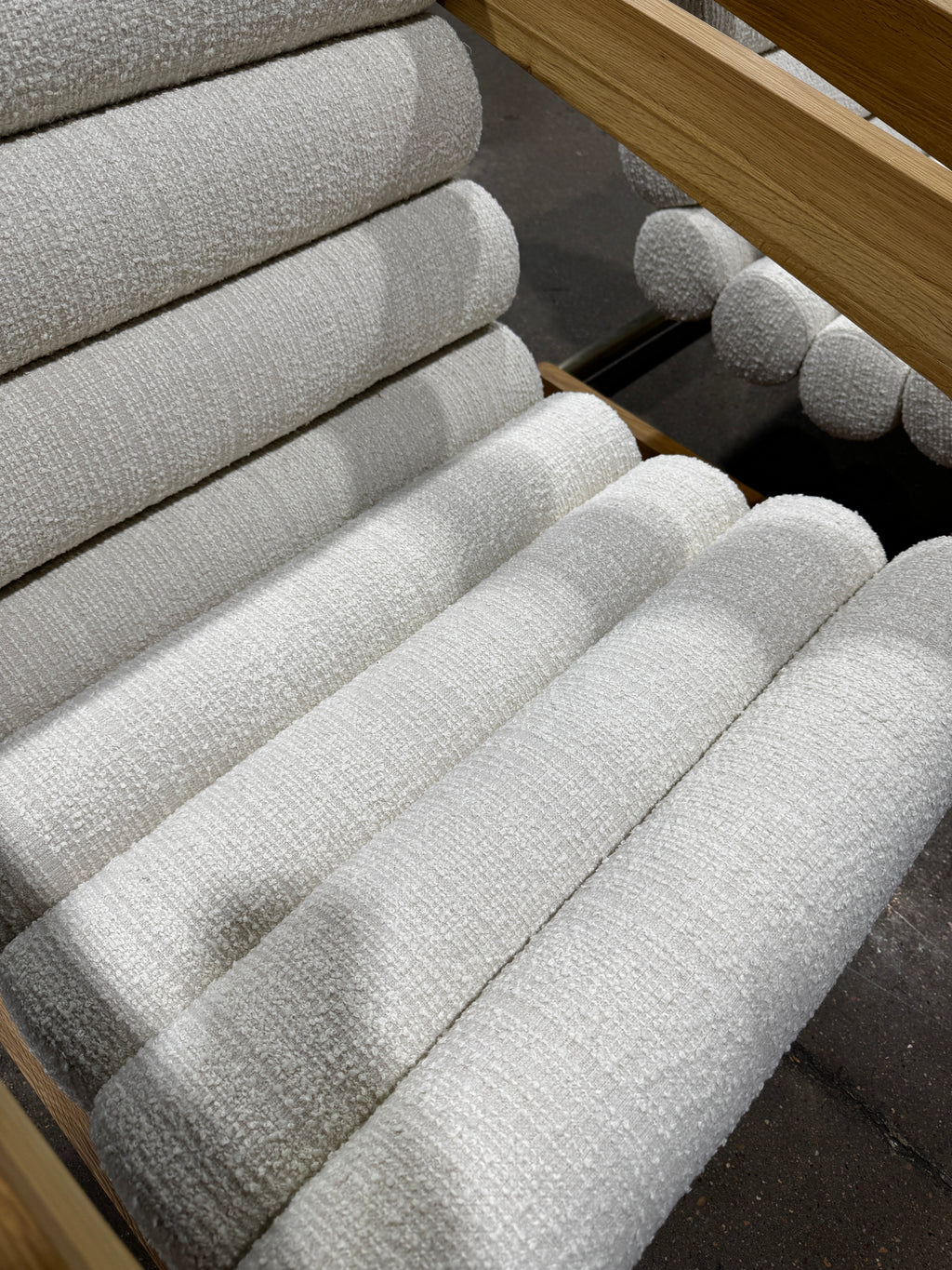 Denver Modern  Durango Lounge Chair Mist Boucle