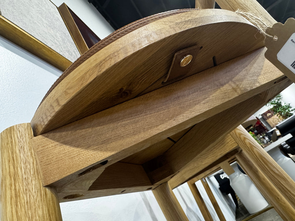 Denver Modern Range Counter Stool Saddle Leather