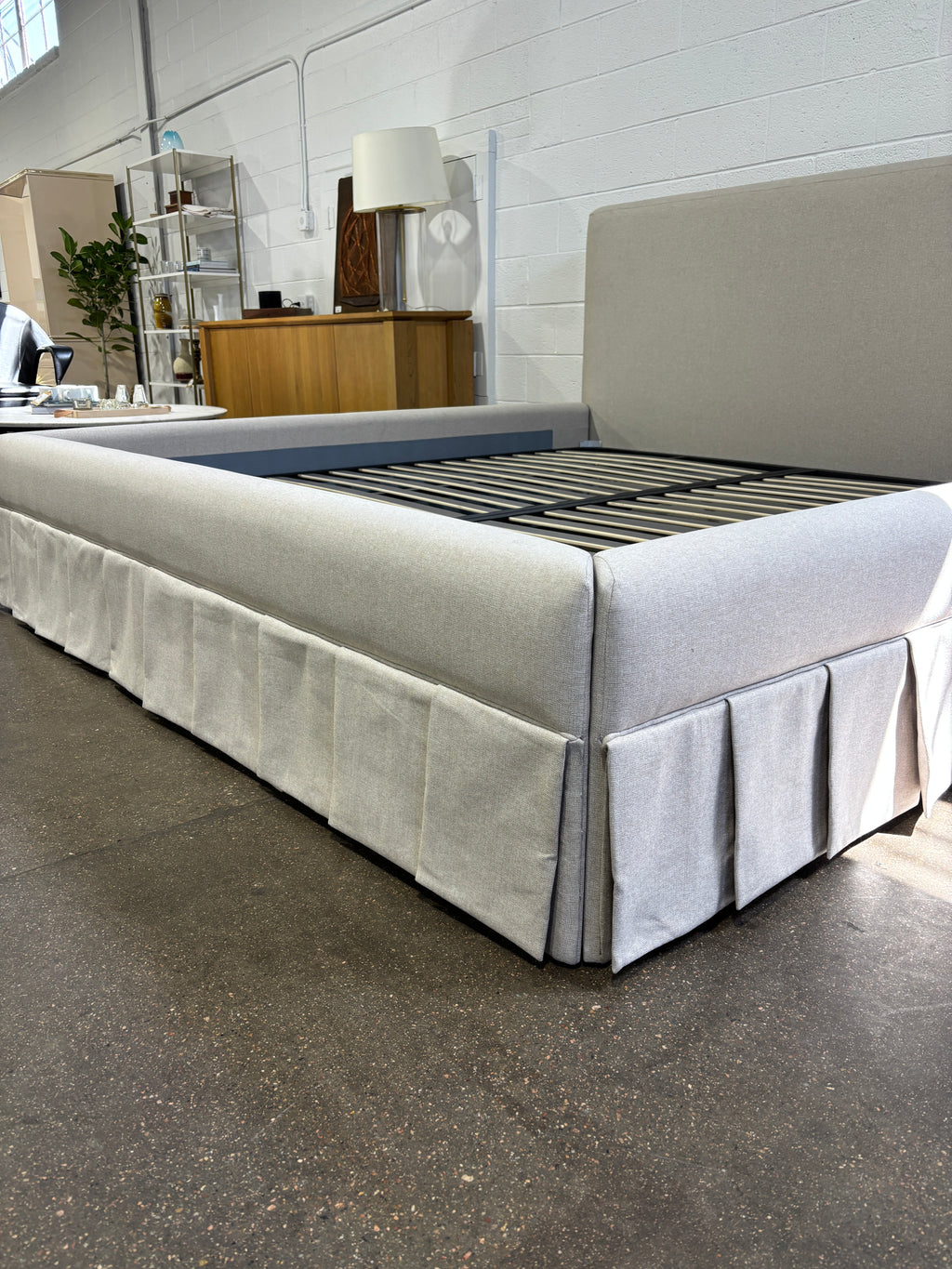 Moe's Maren King Bed Beige