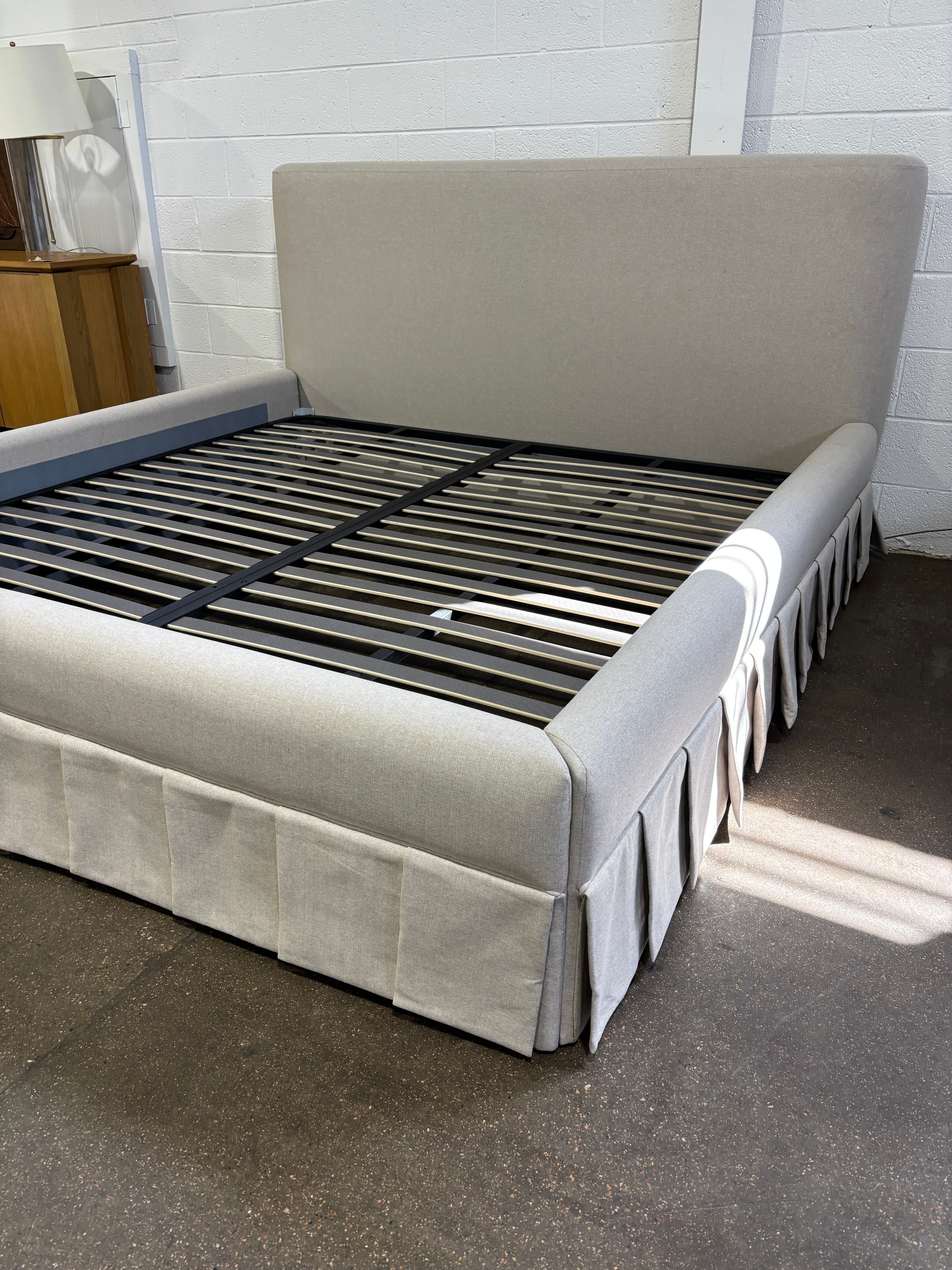 Moe's Maren King Bed Beige