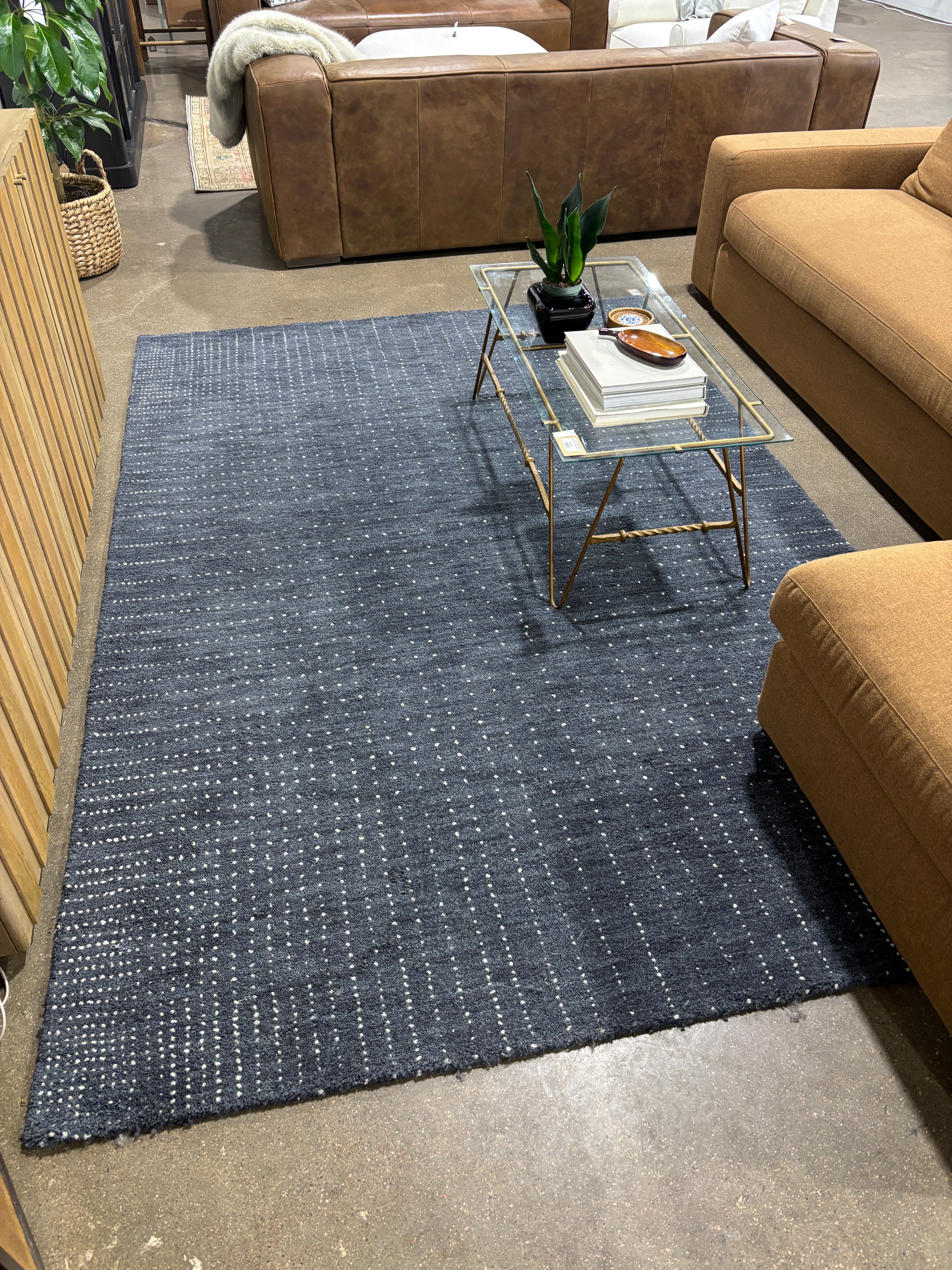 West Elm 6x9 Dot Wool Rug