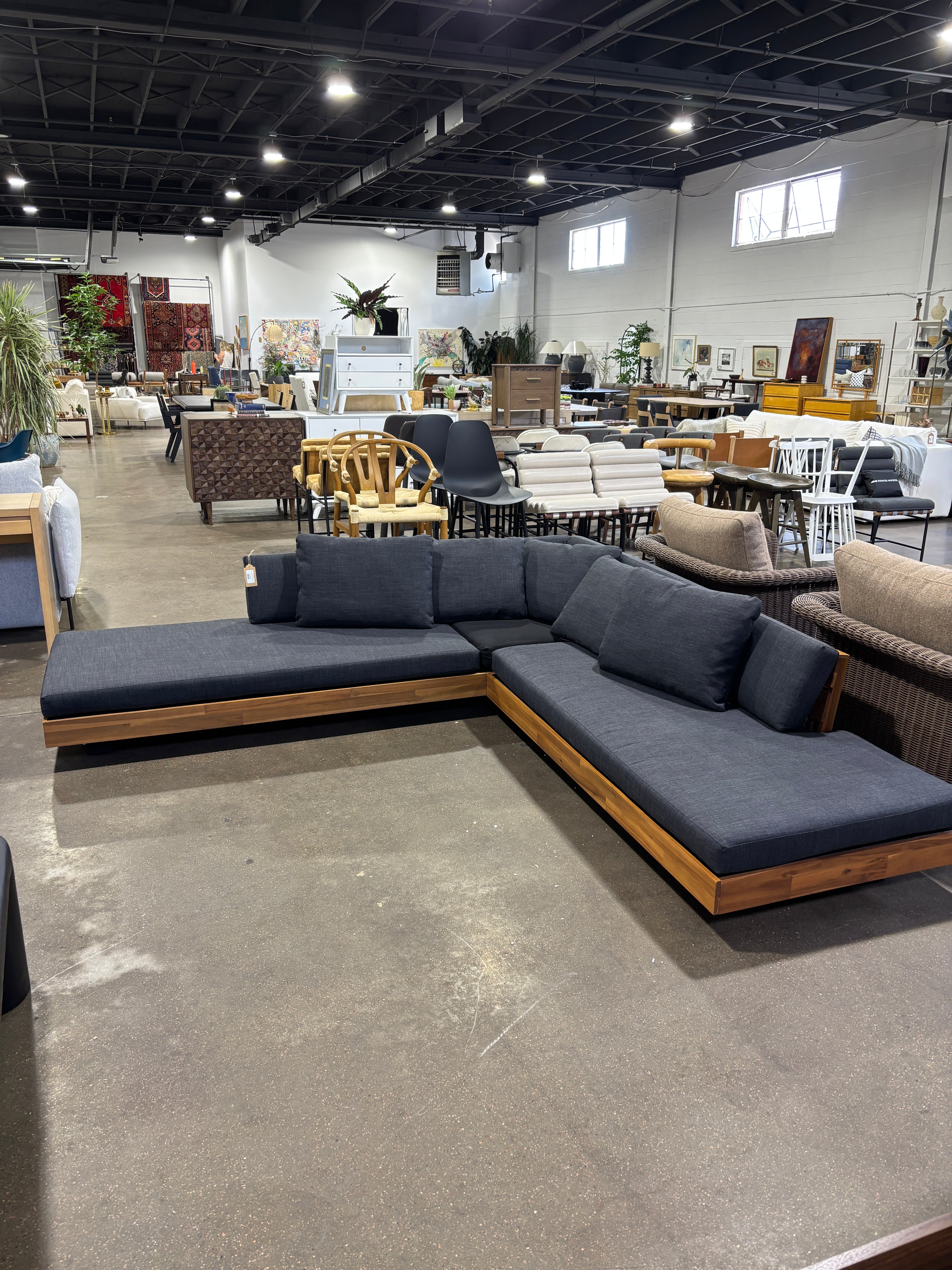 Article Lubek 100.5" Outdoor Sectional (as is)