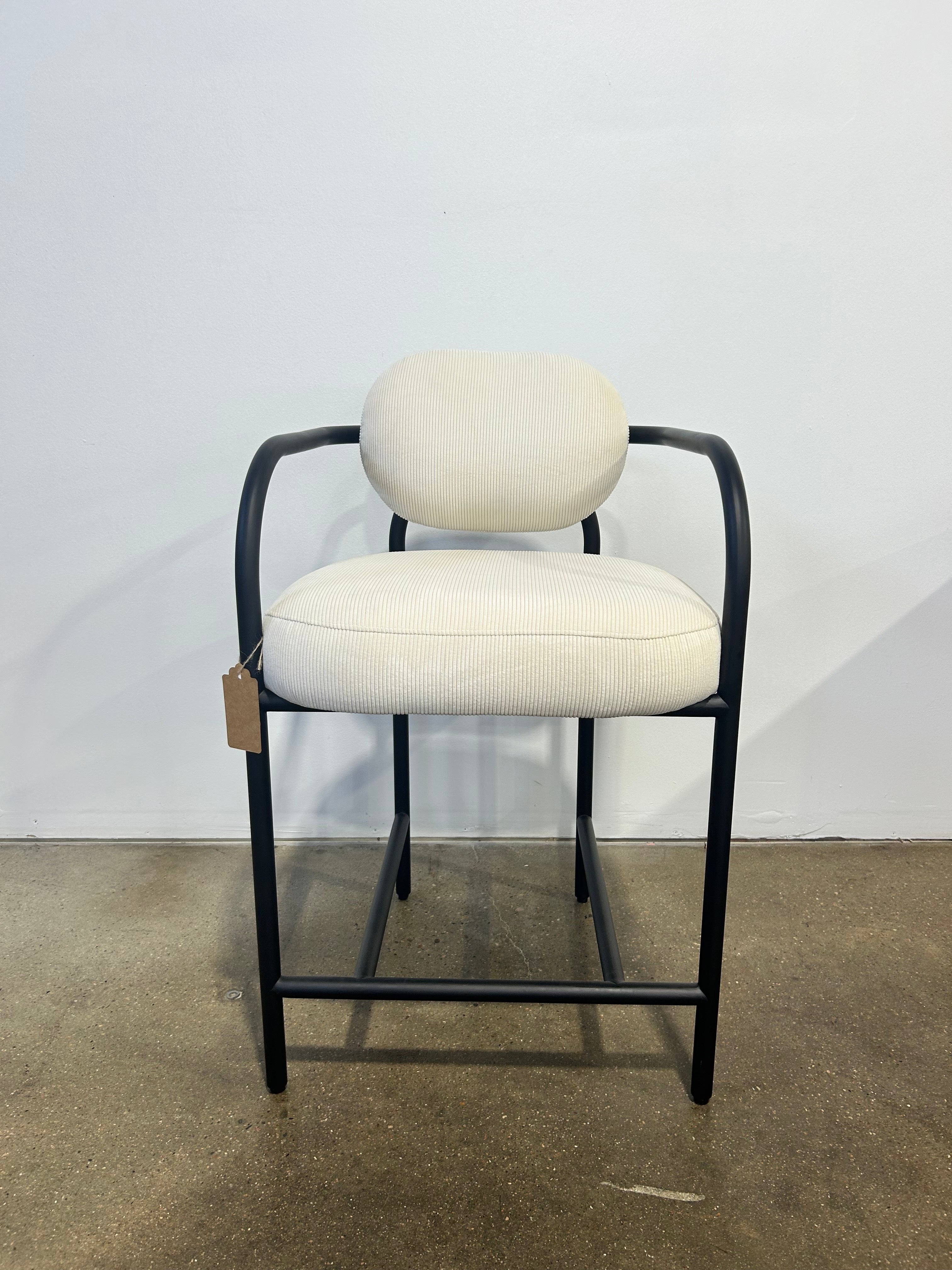 Denver Modern Arches Counter Stool - Cream