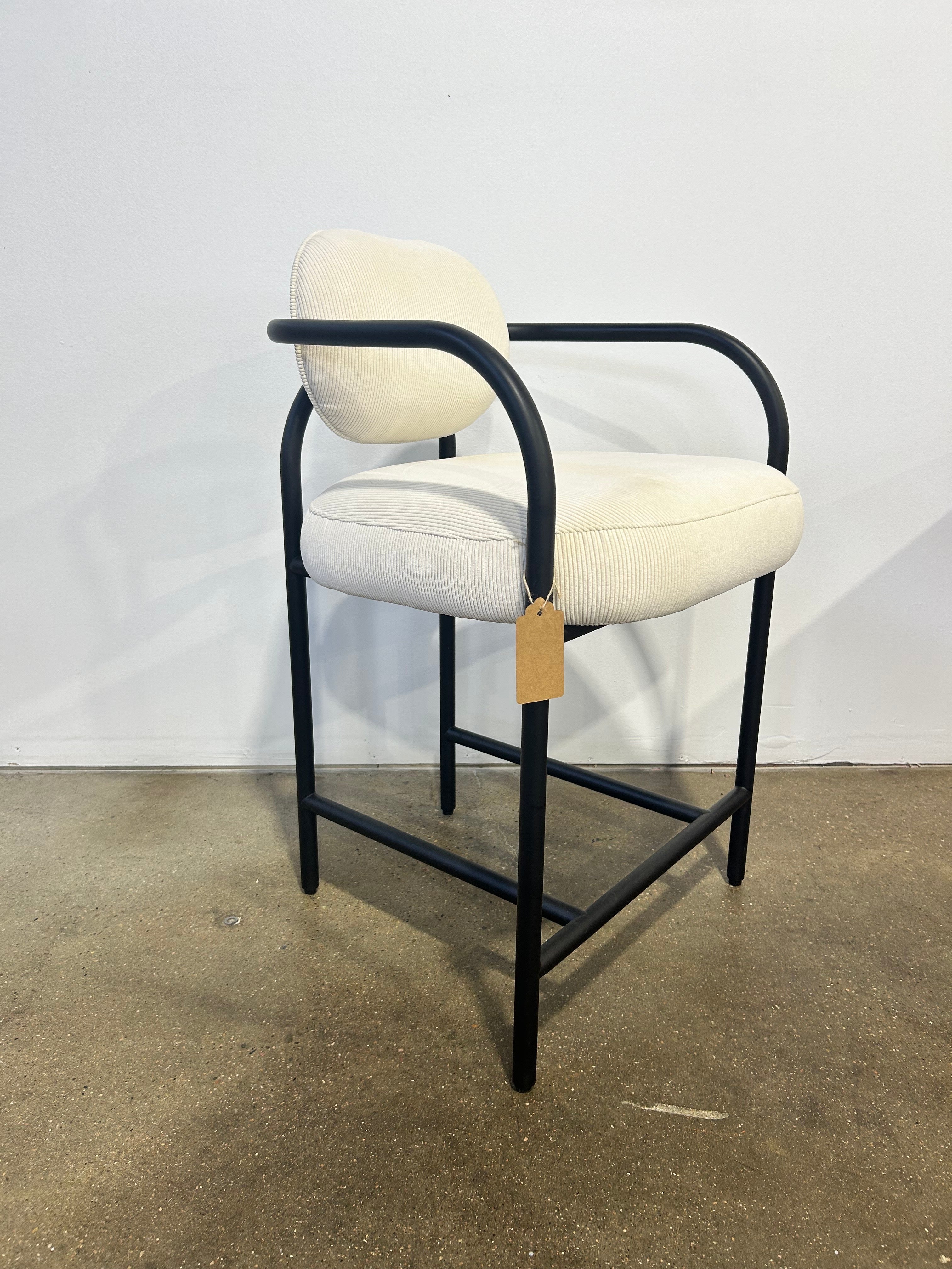 Denver Modern Arches Counter Stool - Cream