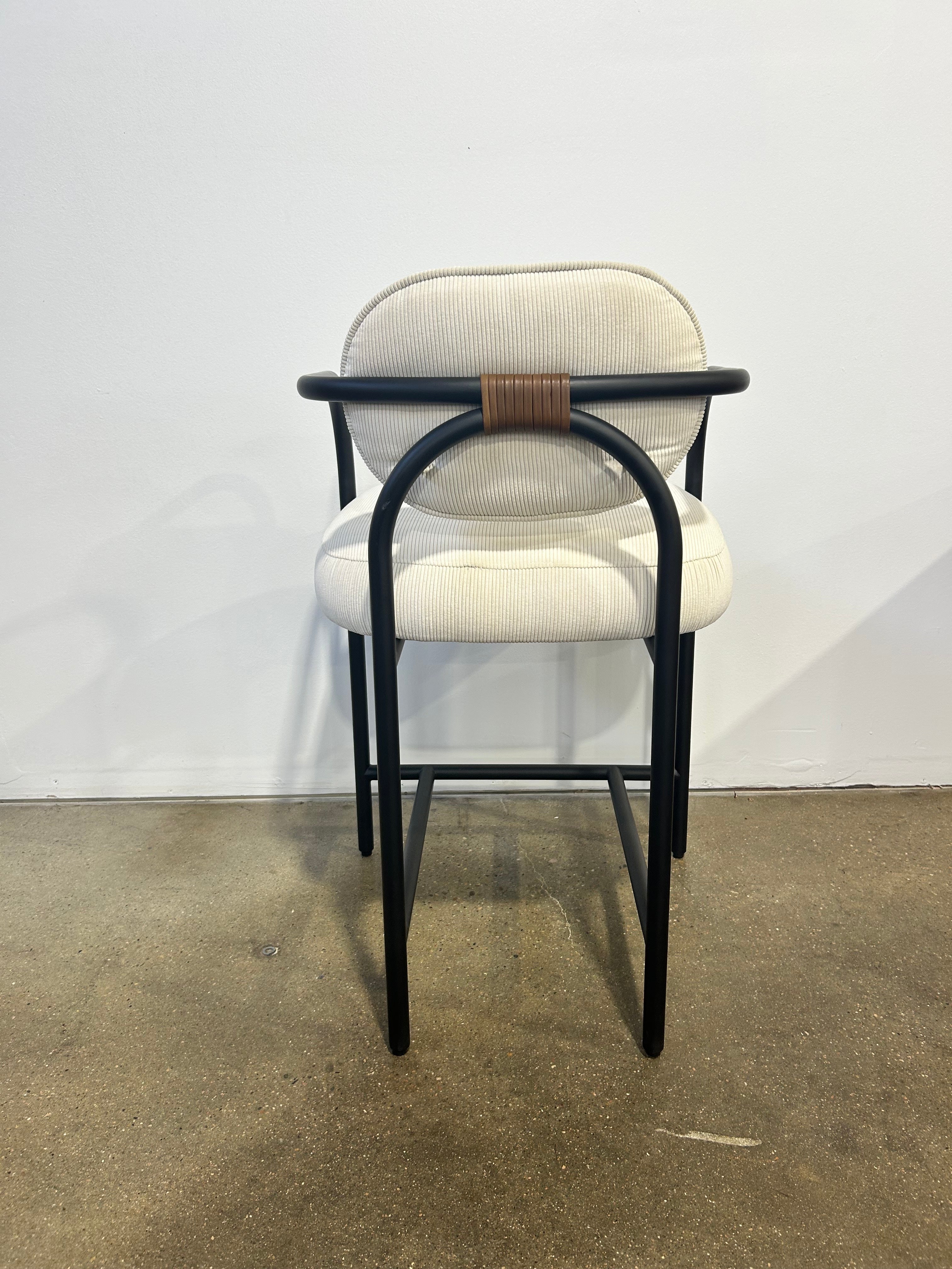 Denver Modern Arches Counter Stool - Cream