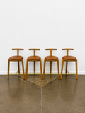 Denver Modern Range Counter Stool Saddle Leather