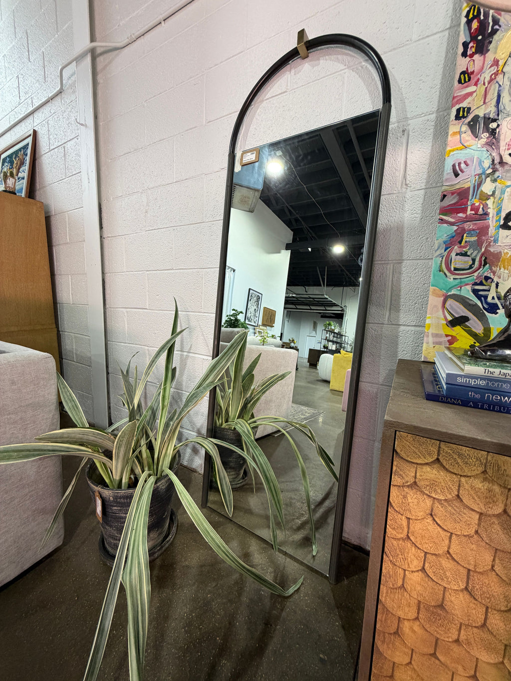 Arteriors Shevlin Floor Mirror - Image 3