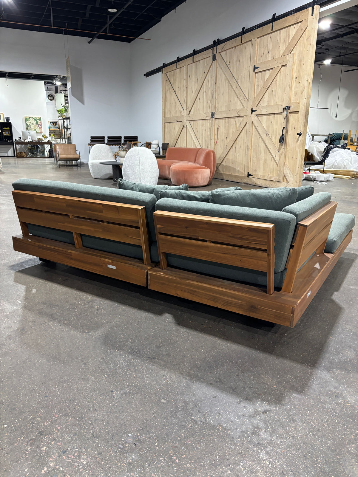 Article Lubek 82.5" Outdoor Sectional Set - new with Cover - Image 9