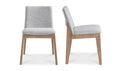 Moe's Home Collection Deco Dining Chair, Light Grey