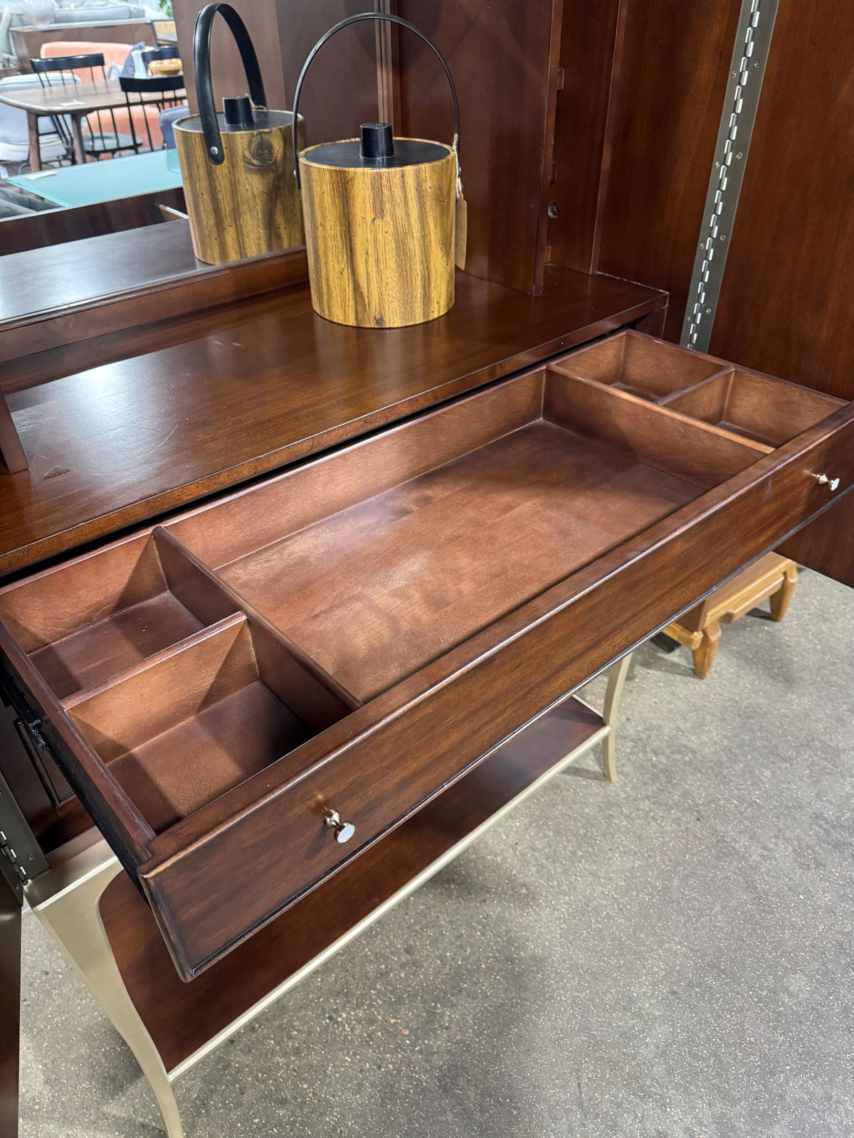 Caracole Out of Line Bar Cabinet - Image 7