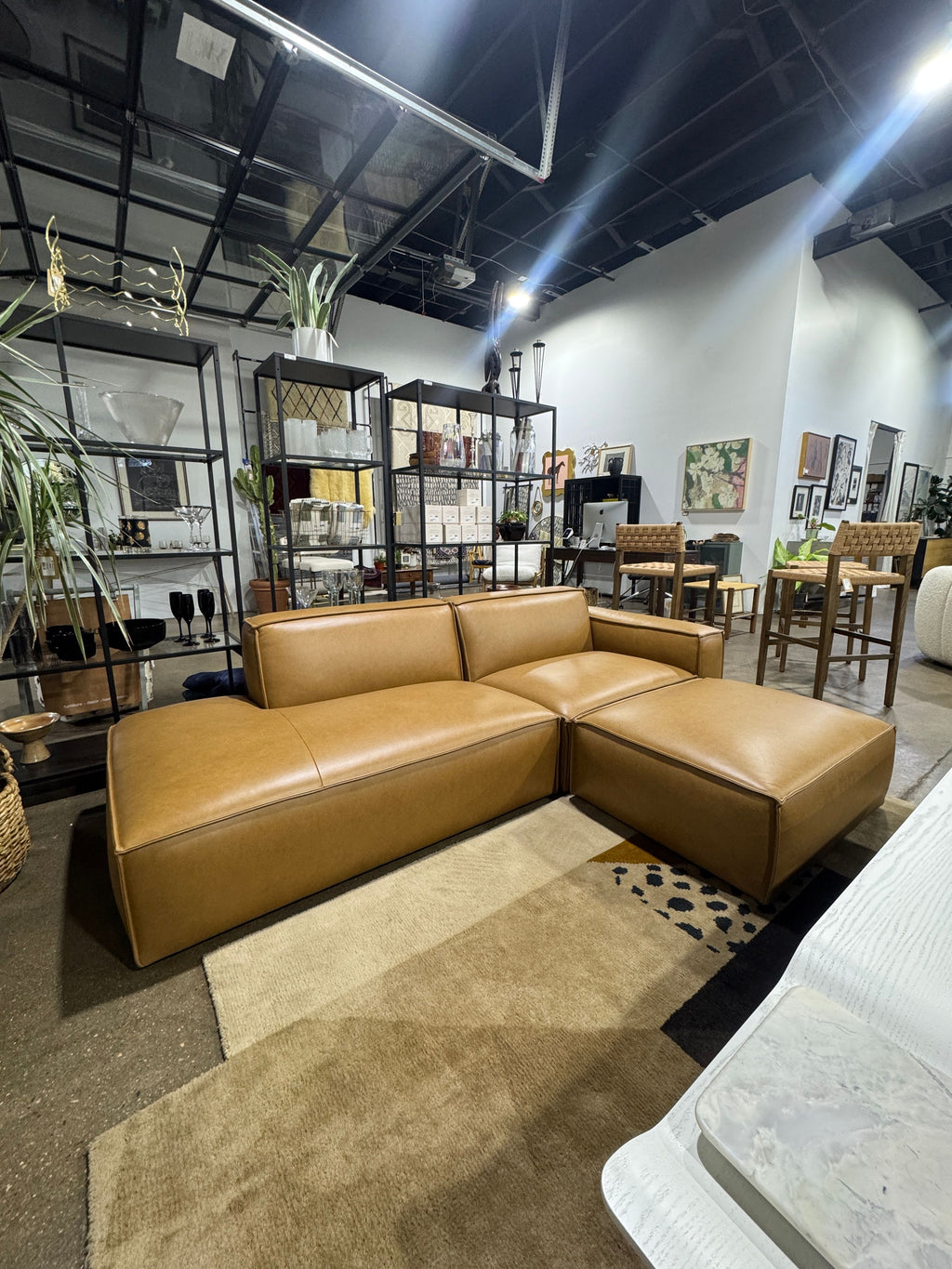 Castlery Jonathan Leather Sectional - Image 2