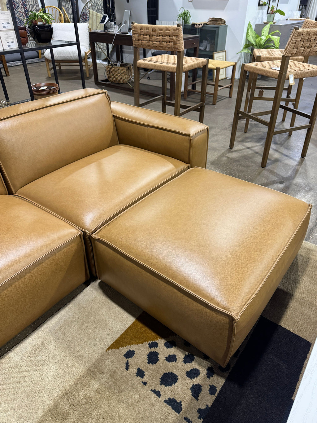Castlery Jonathan Leather Sectional - Image 6